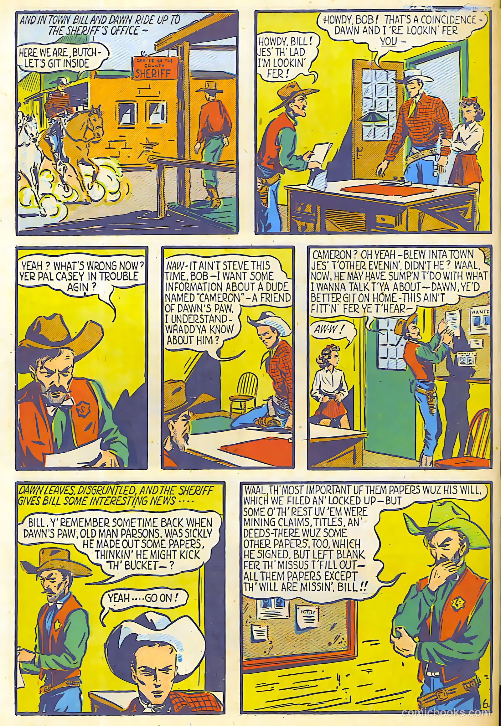 Target Comics #4 (1940) — page 64 of 68