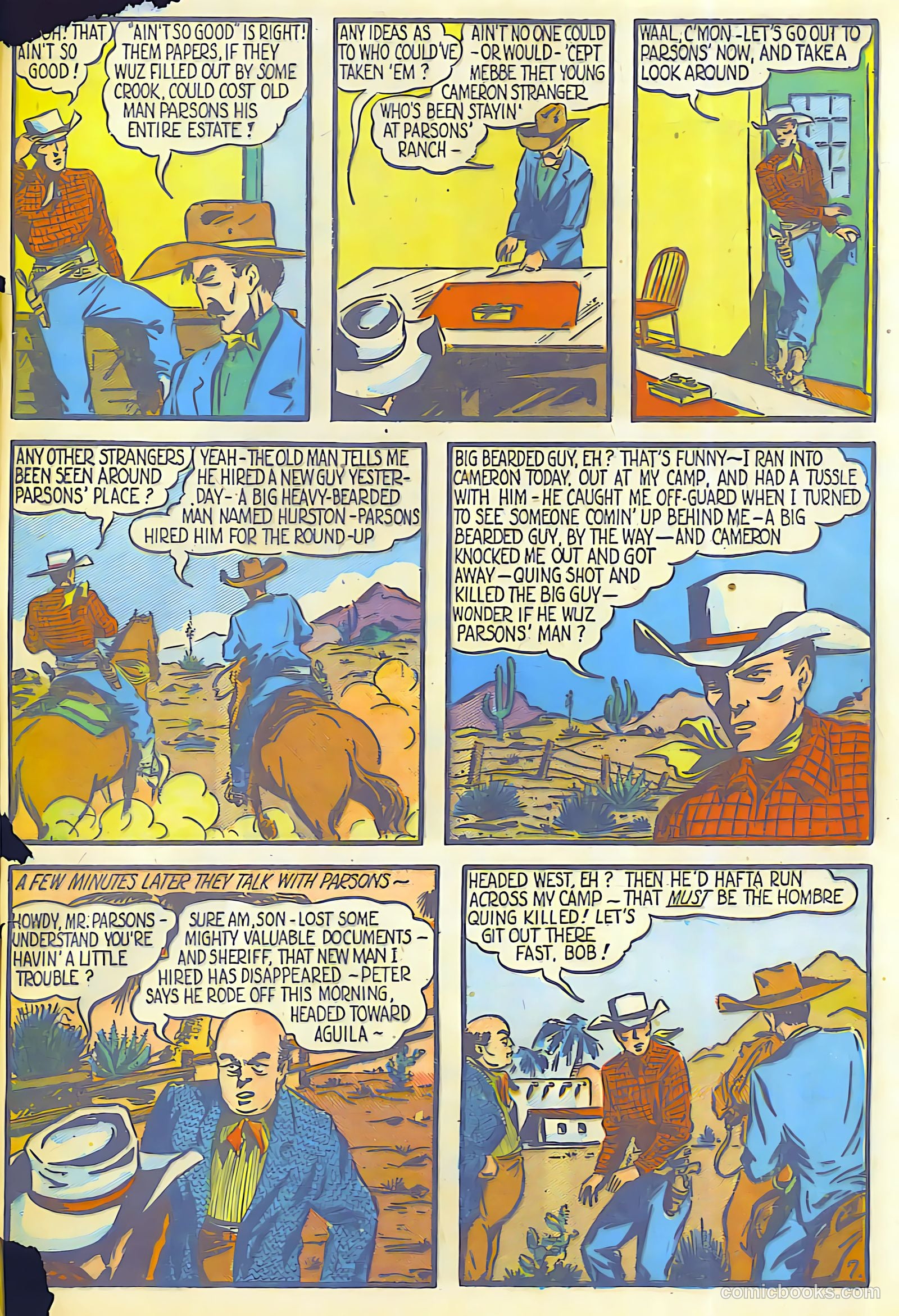 Target Comics #4 (1940) — page 65 of 68