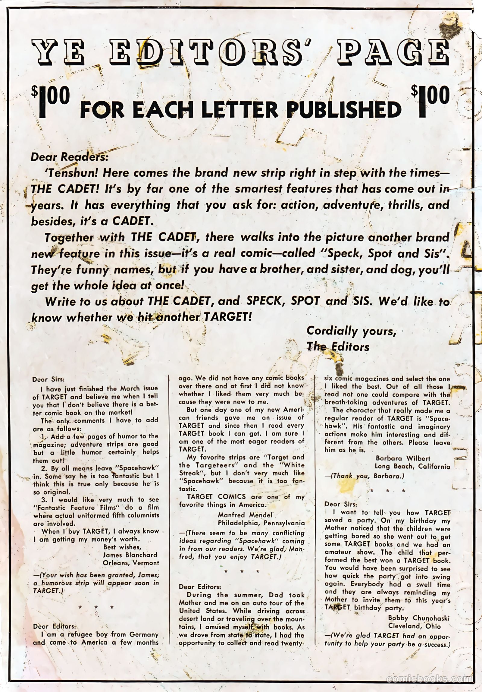 Target Comics #5 (1944) — page 2 of 68