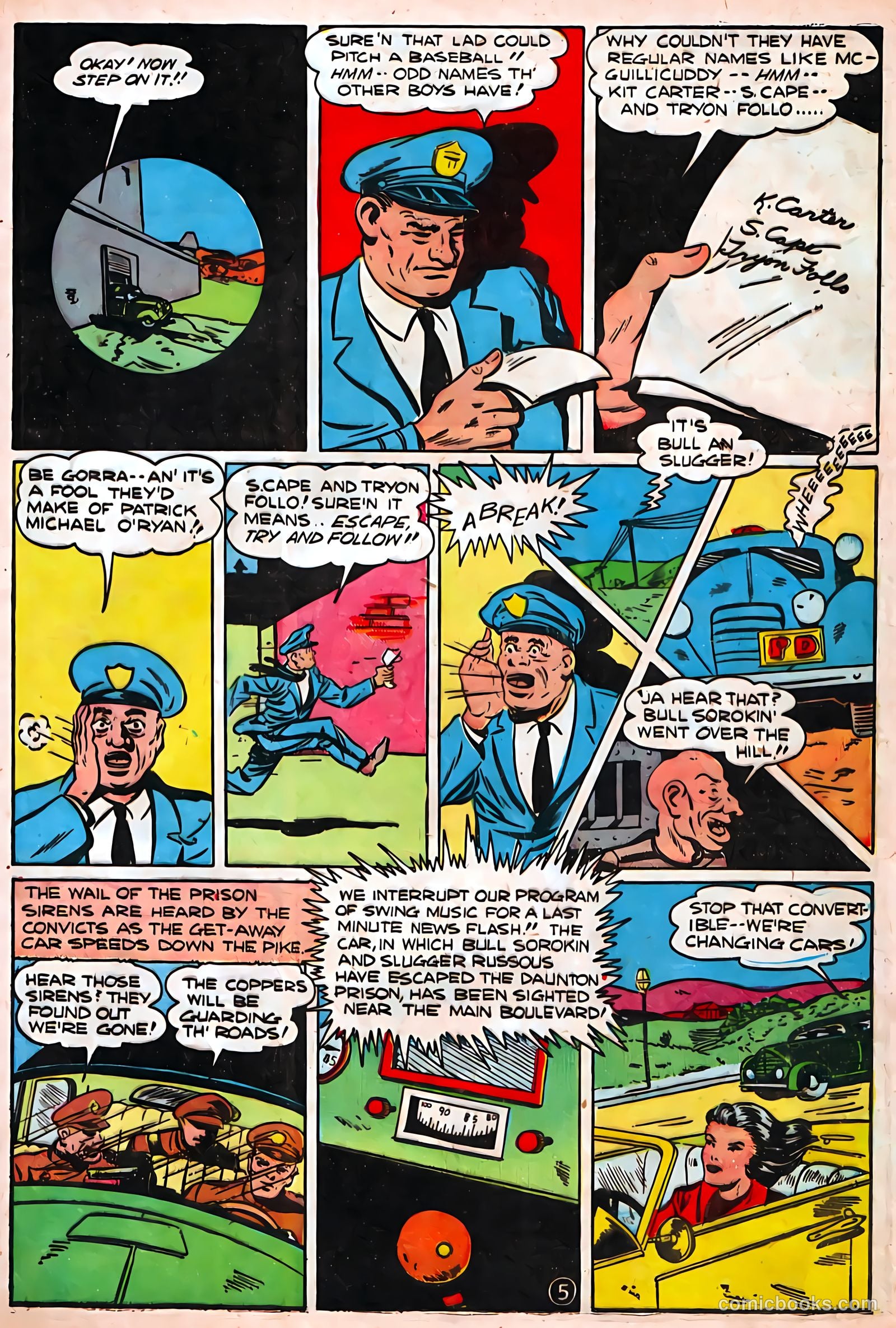 Target Comics #5 (1944) — page 25 of 68