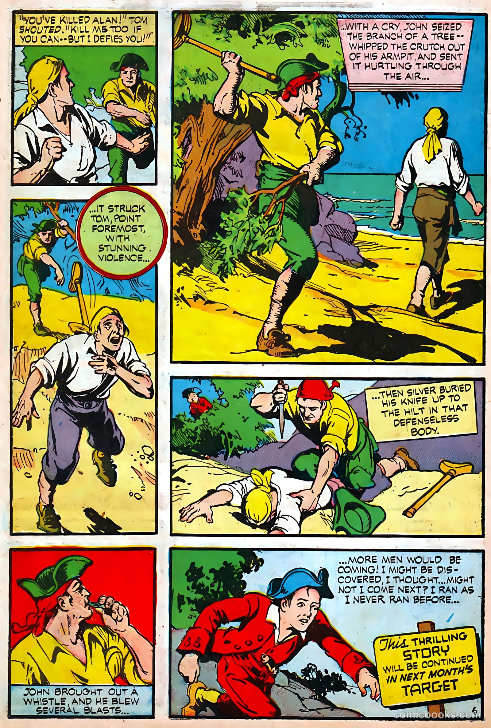 Target Comics #5 (1944) — page 58 of 68