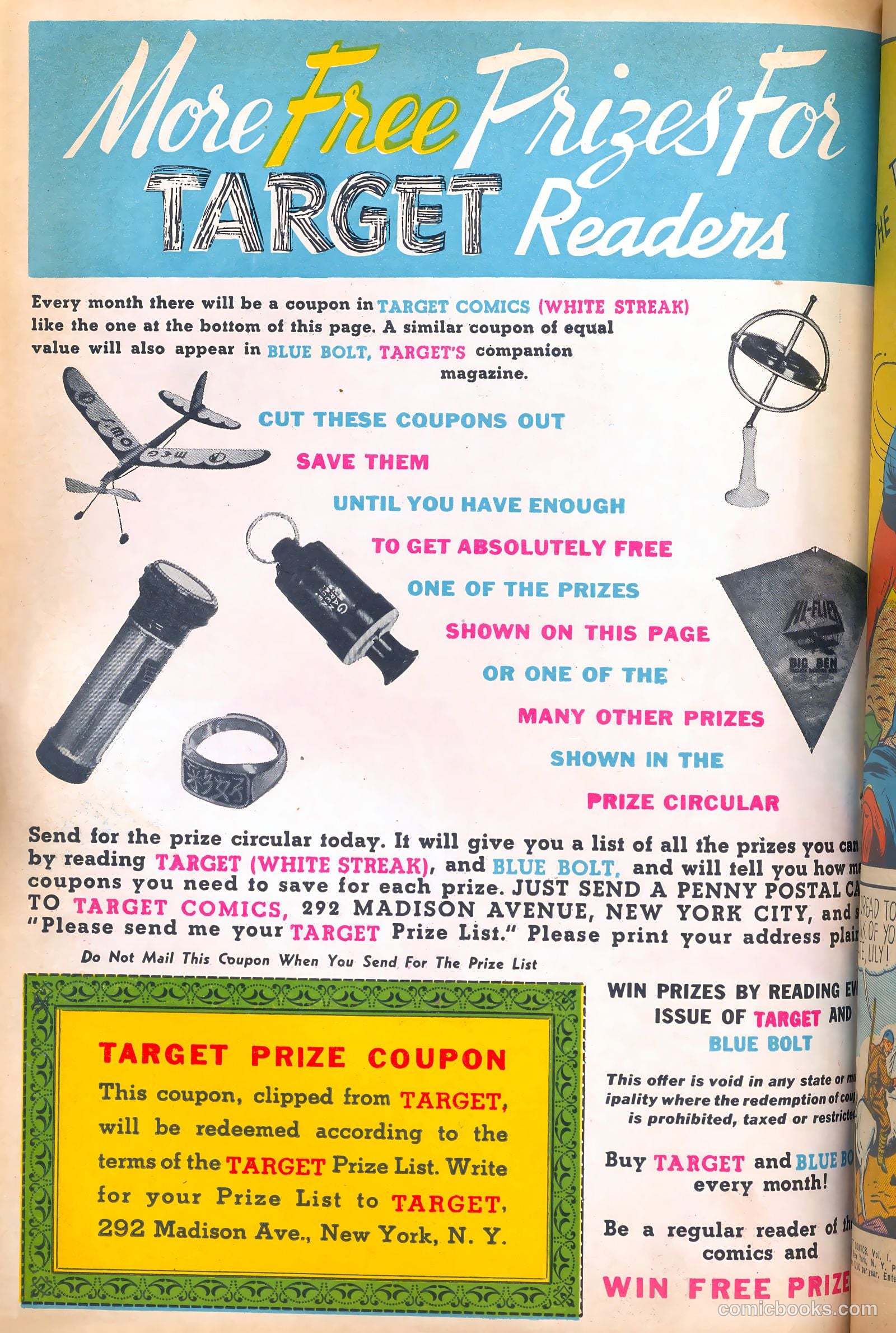 Target Comics #6 (1940) — page 2 of 68