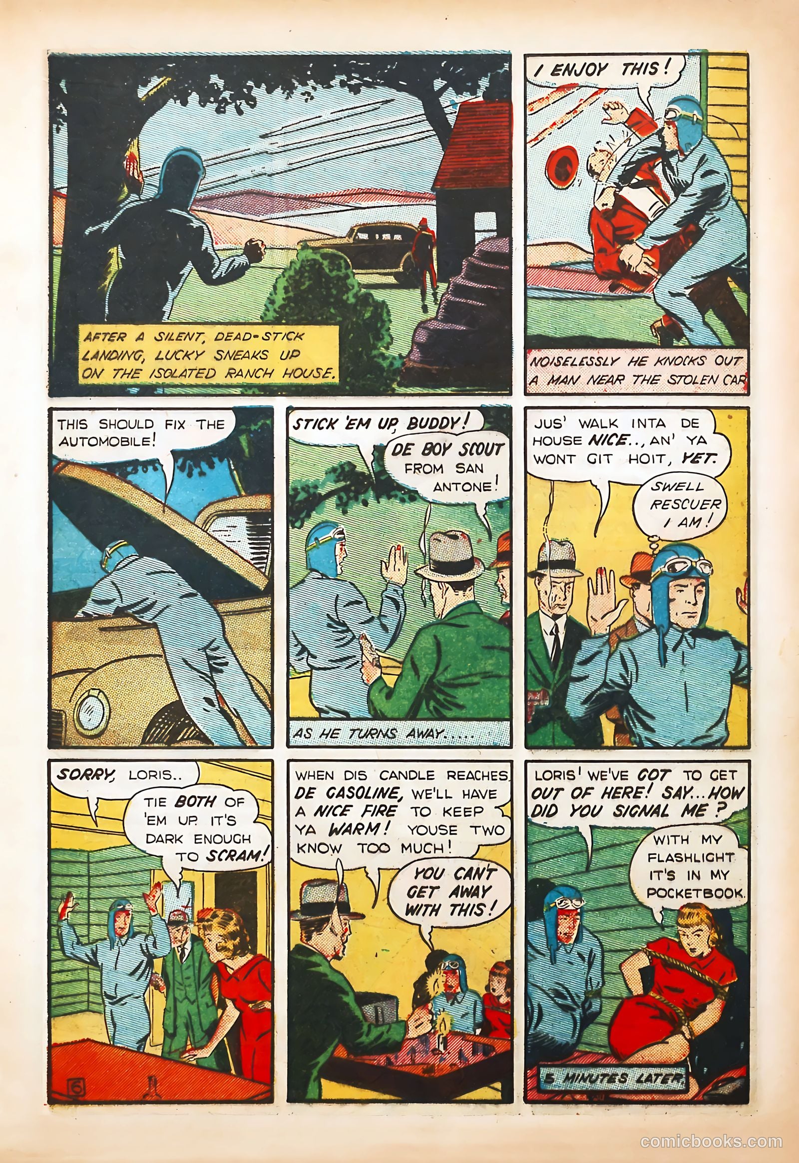 Target Comics #6 (1940) — page 20 of 68