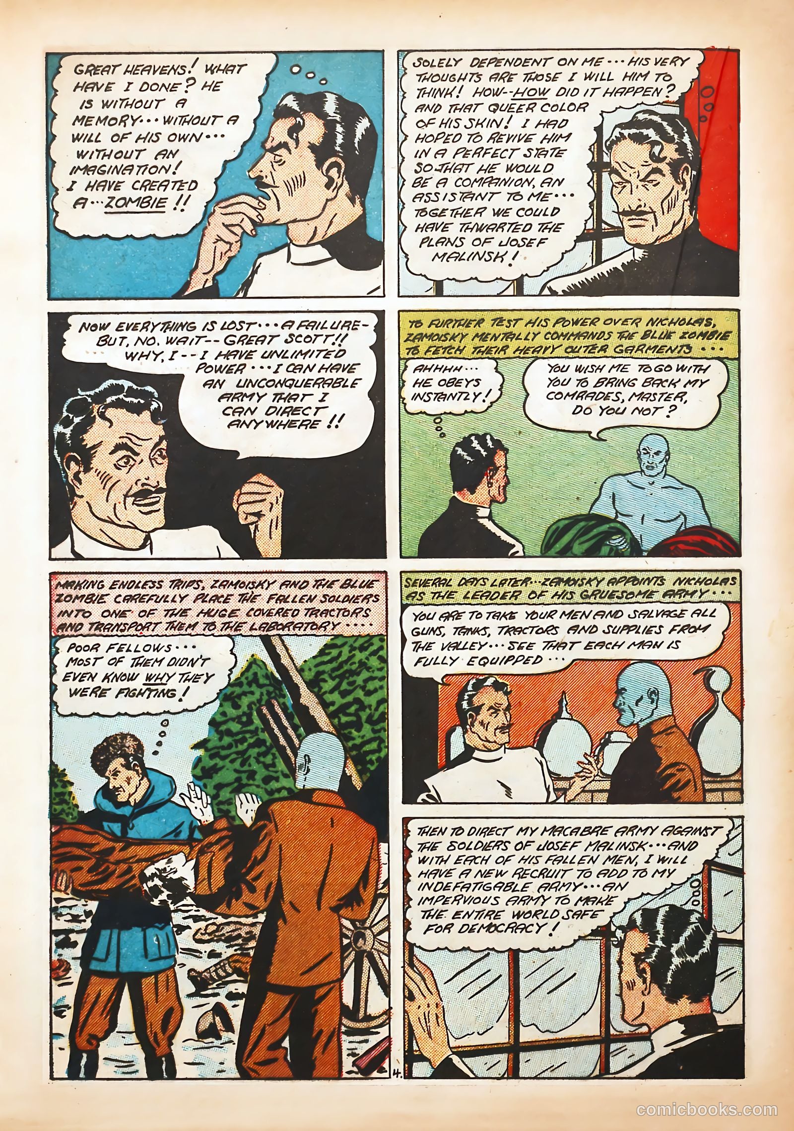Target Comics #6 (1940) — page 30 of 68