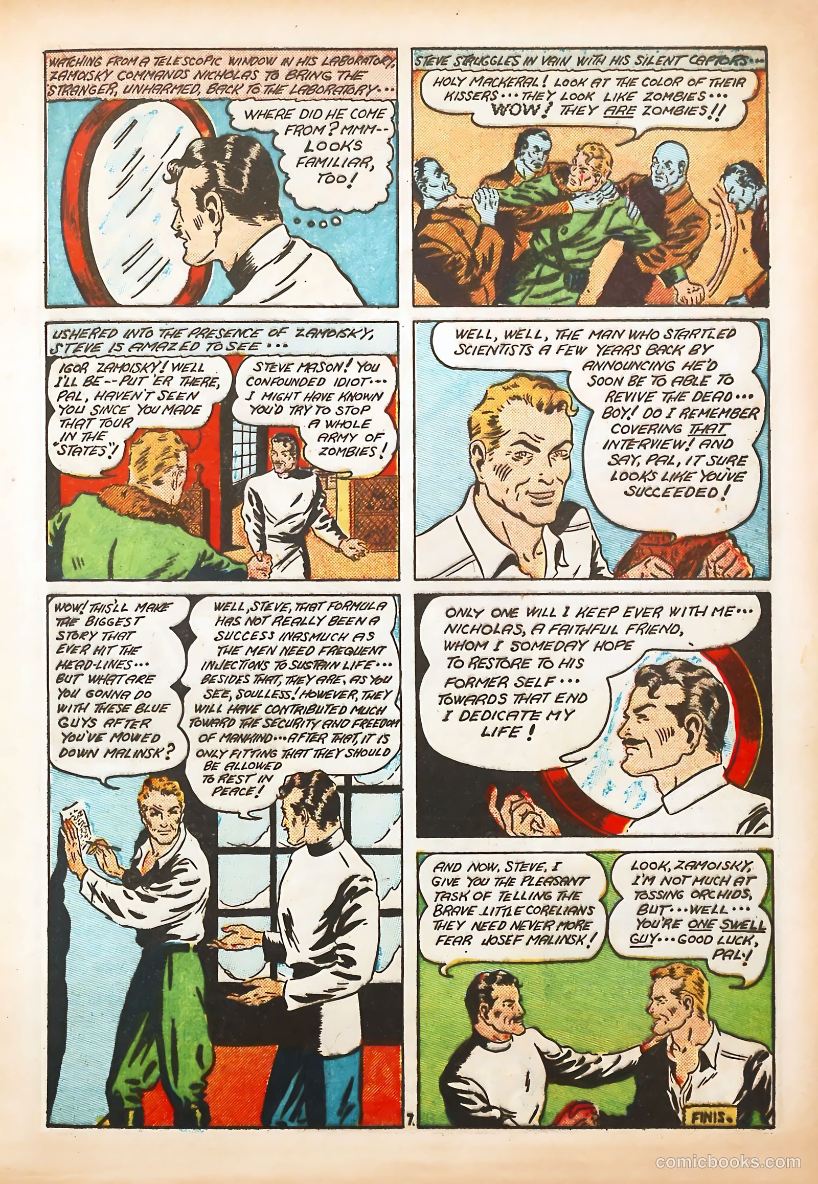 Target Comics #6 (1940) — page 33 of 68
