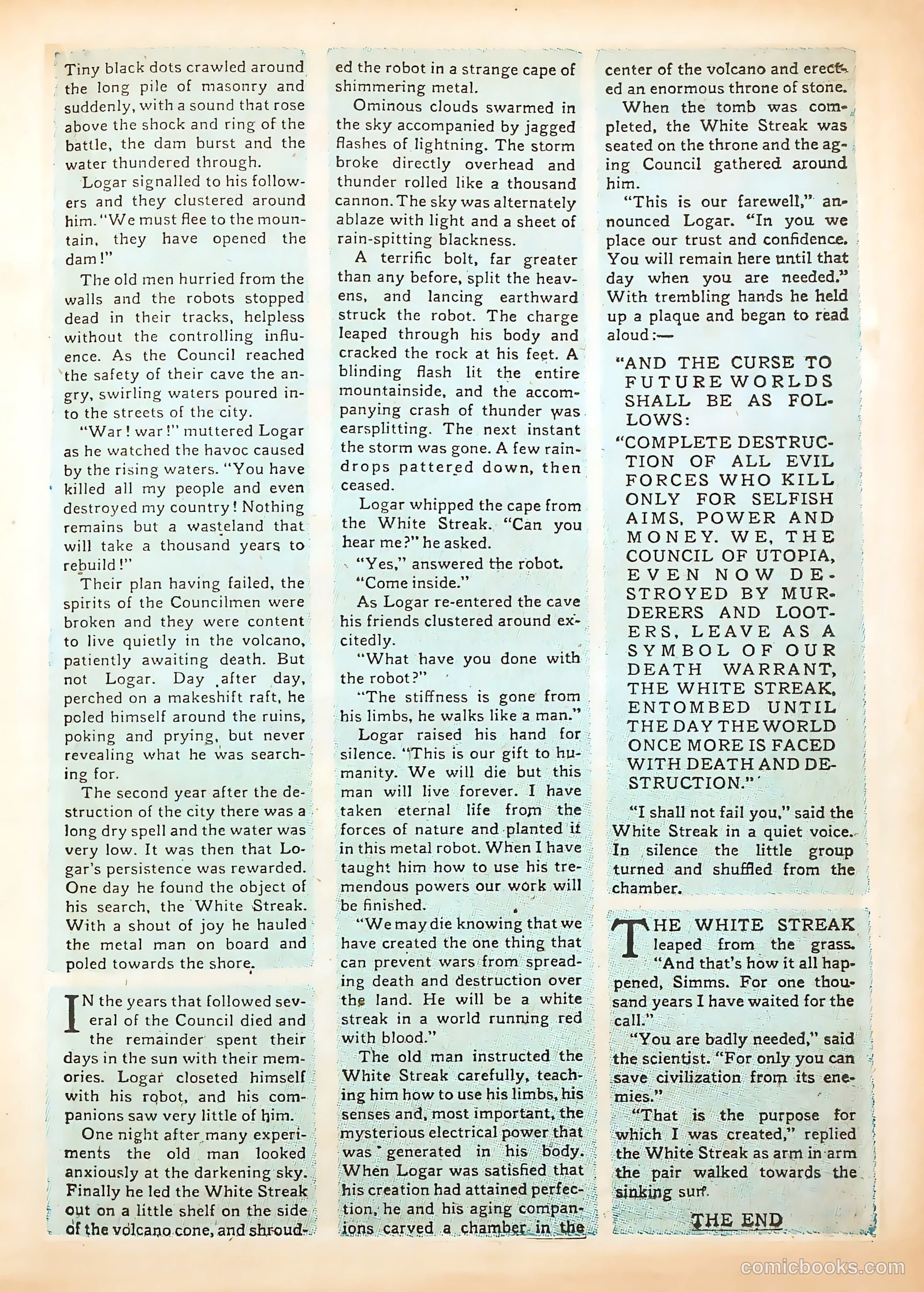Target Comics #6 (1940) — page 35 of 68