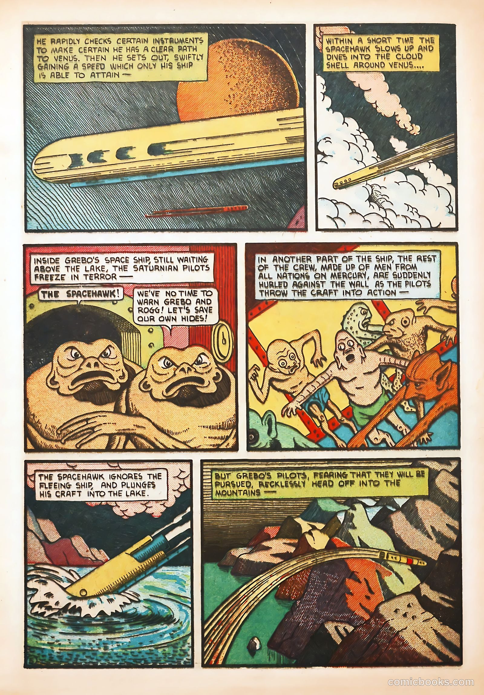 Target Comics #6 (1940) — page 60 of 68