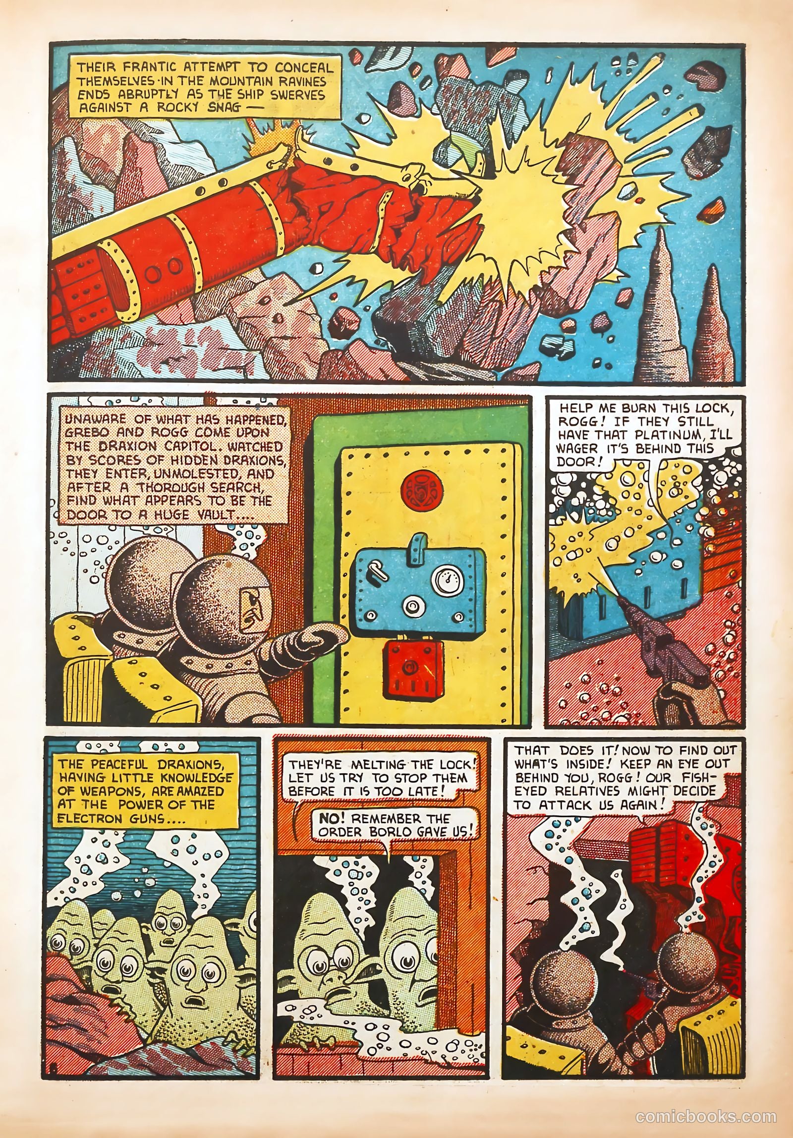 Target Comics #6 (1940) — page 61 of 68