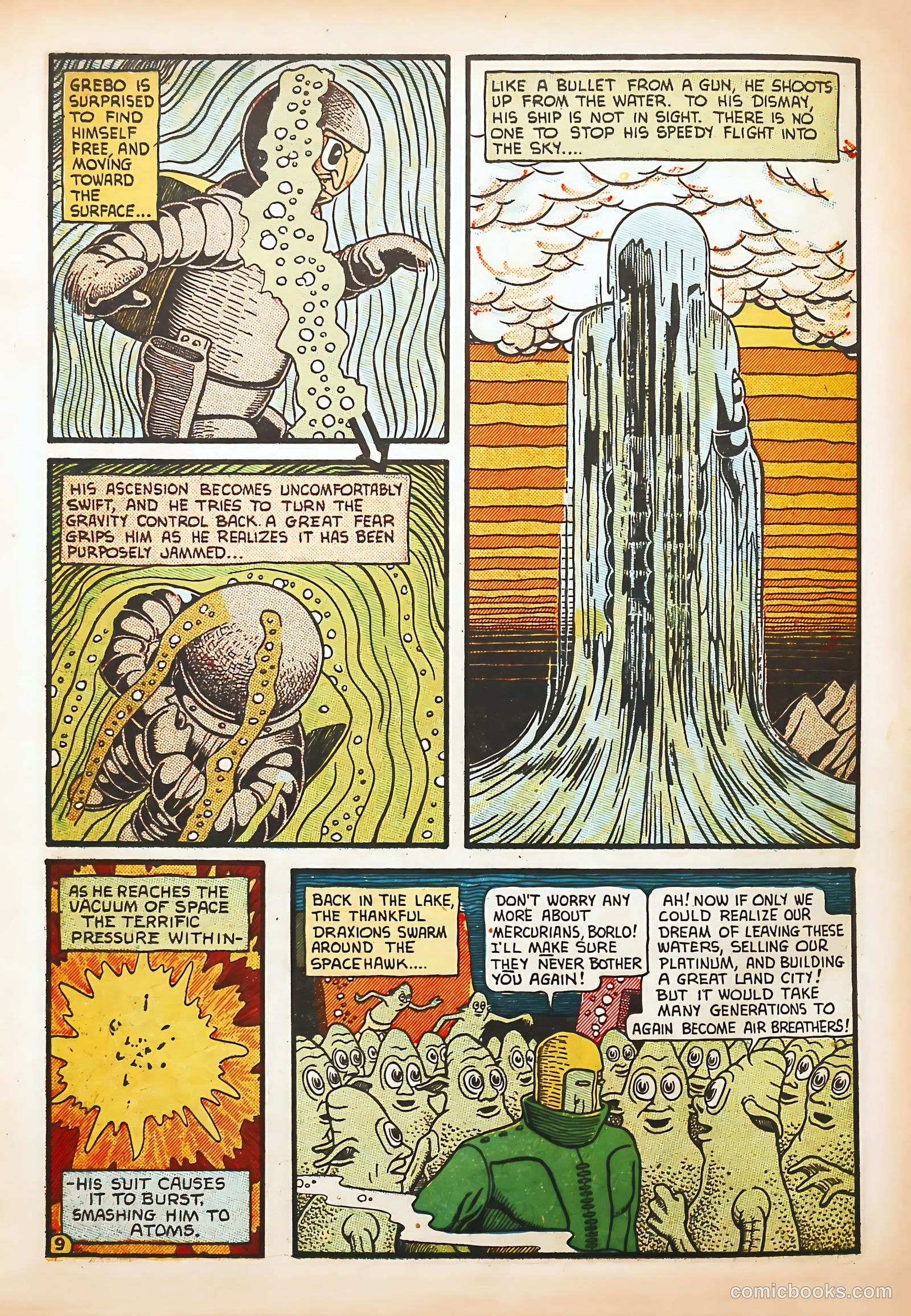 Target Comics #6 (1940) — page 64 of 68