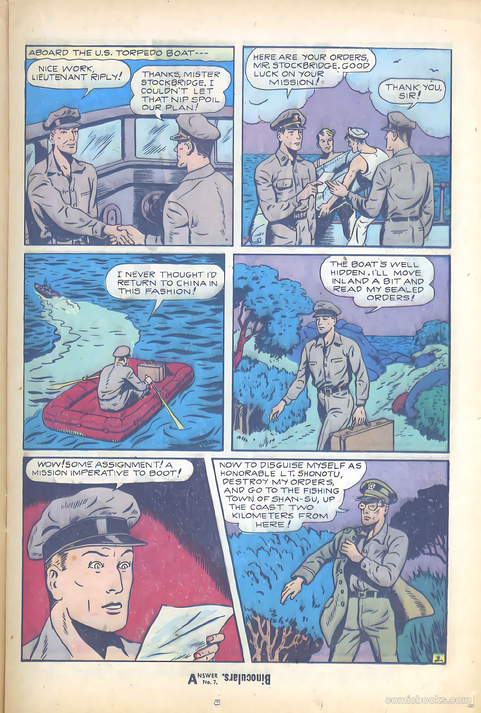 Target Comics #7 (1942) — page 19 of 68