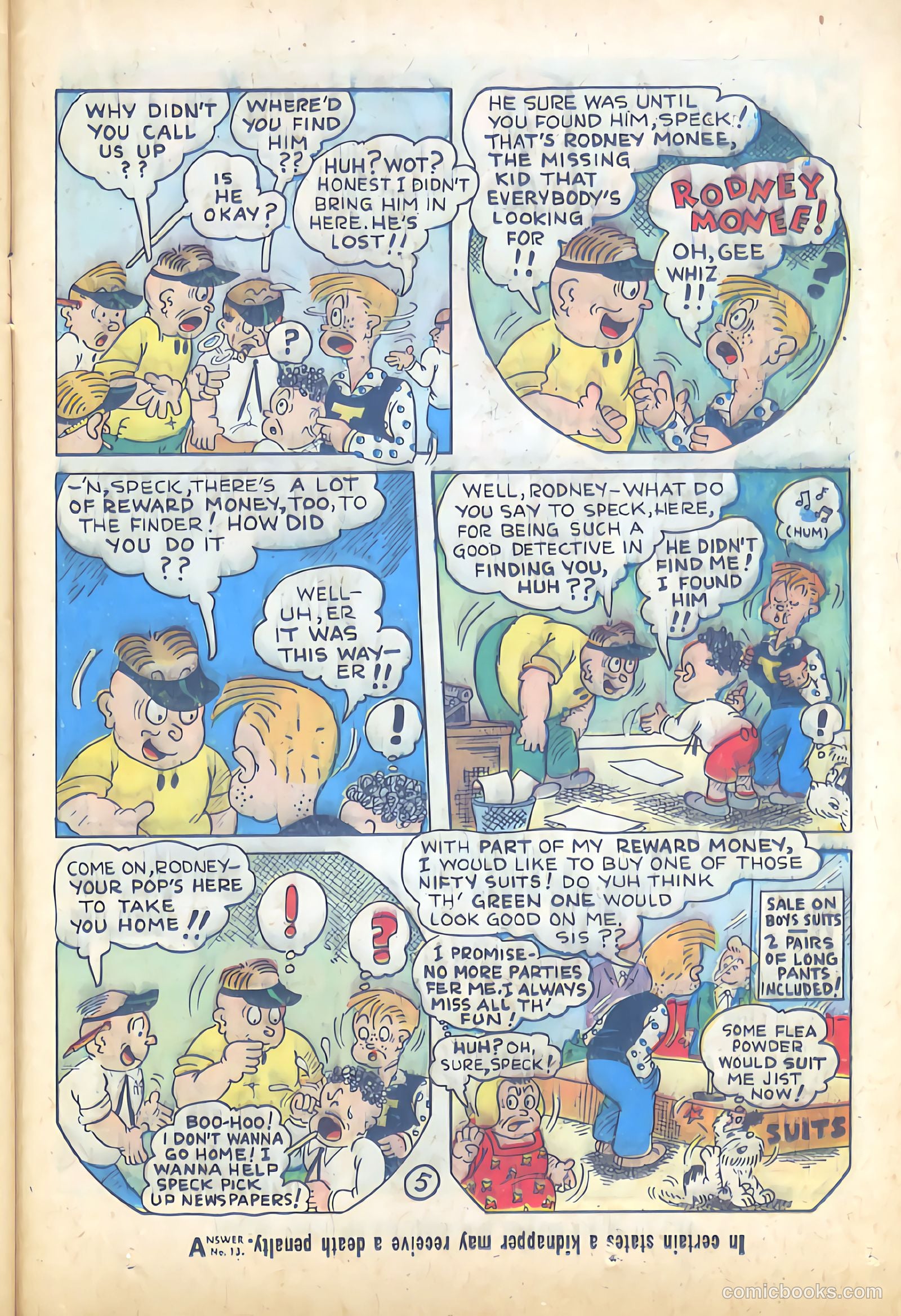 Target Comics #7 (1942) — page 37 of 68