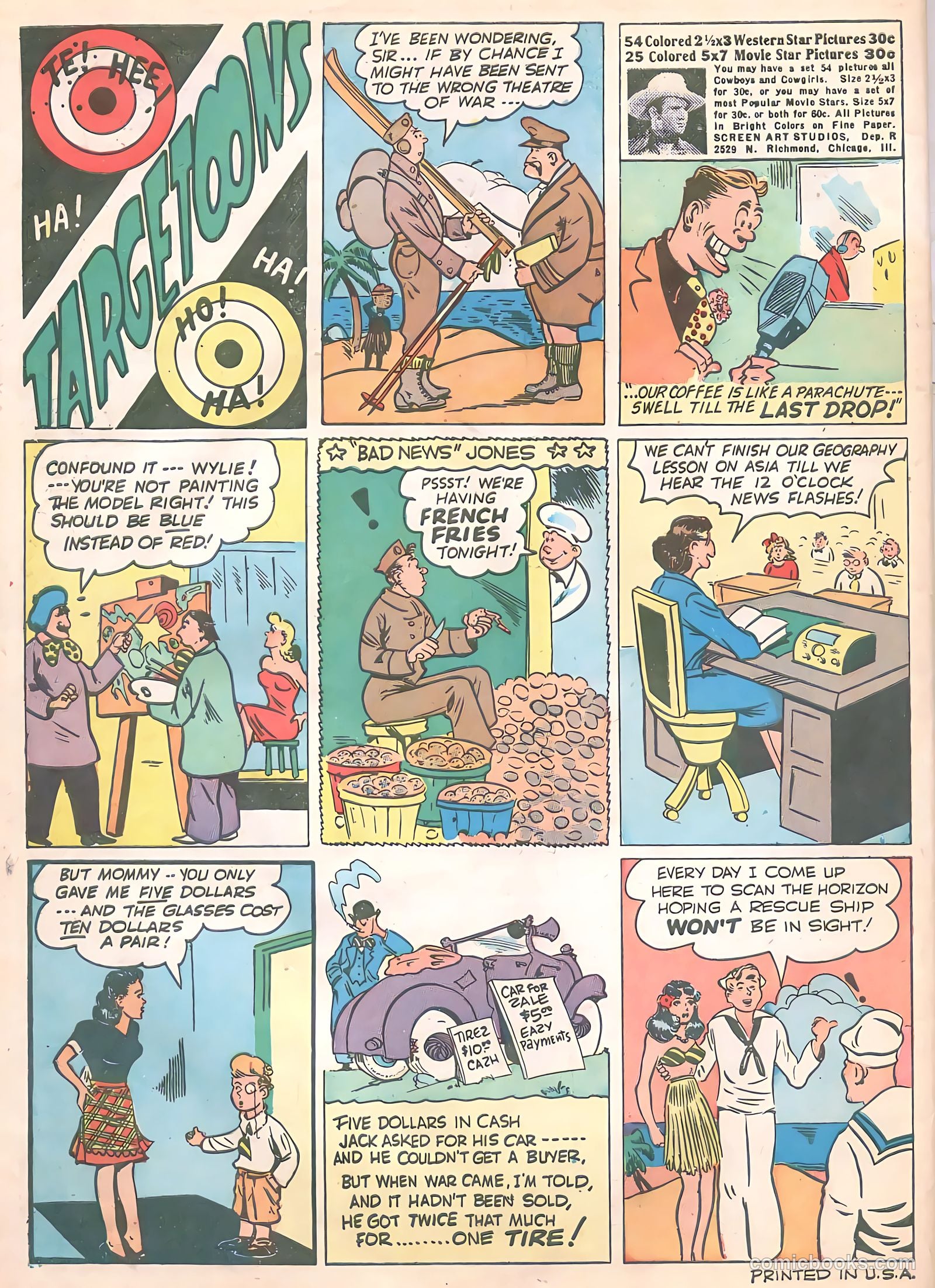 Target Comics #7 (1942) — page 66 of 68