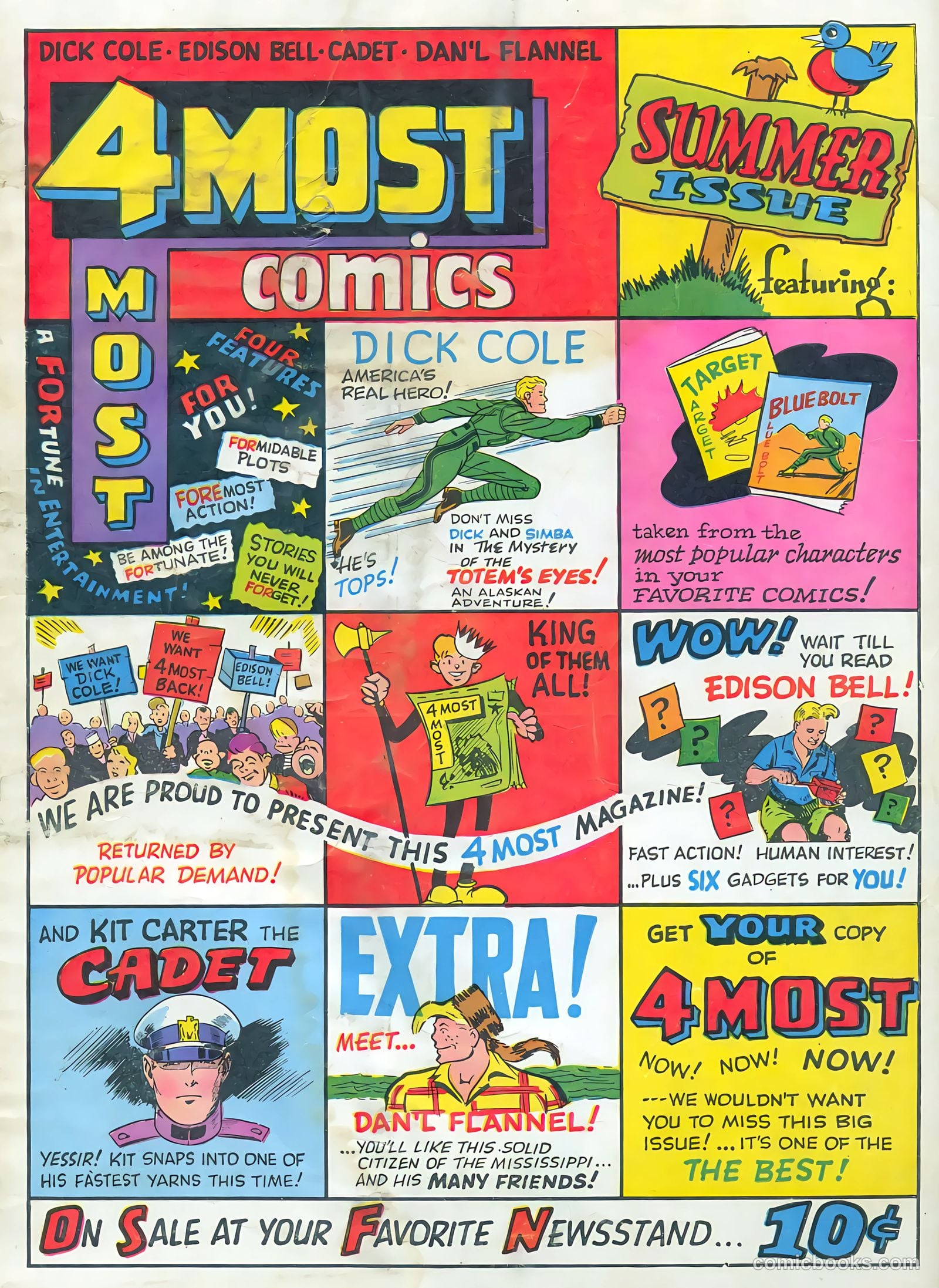 Target Comics #7 (1942) — page 68 of 68