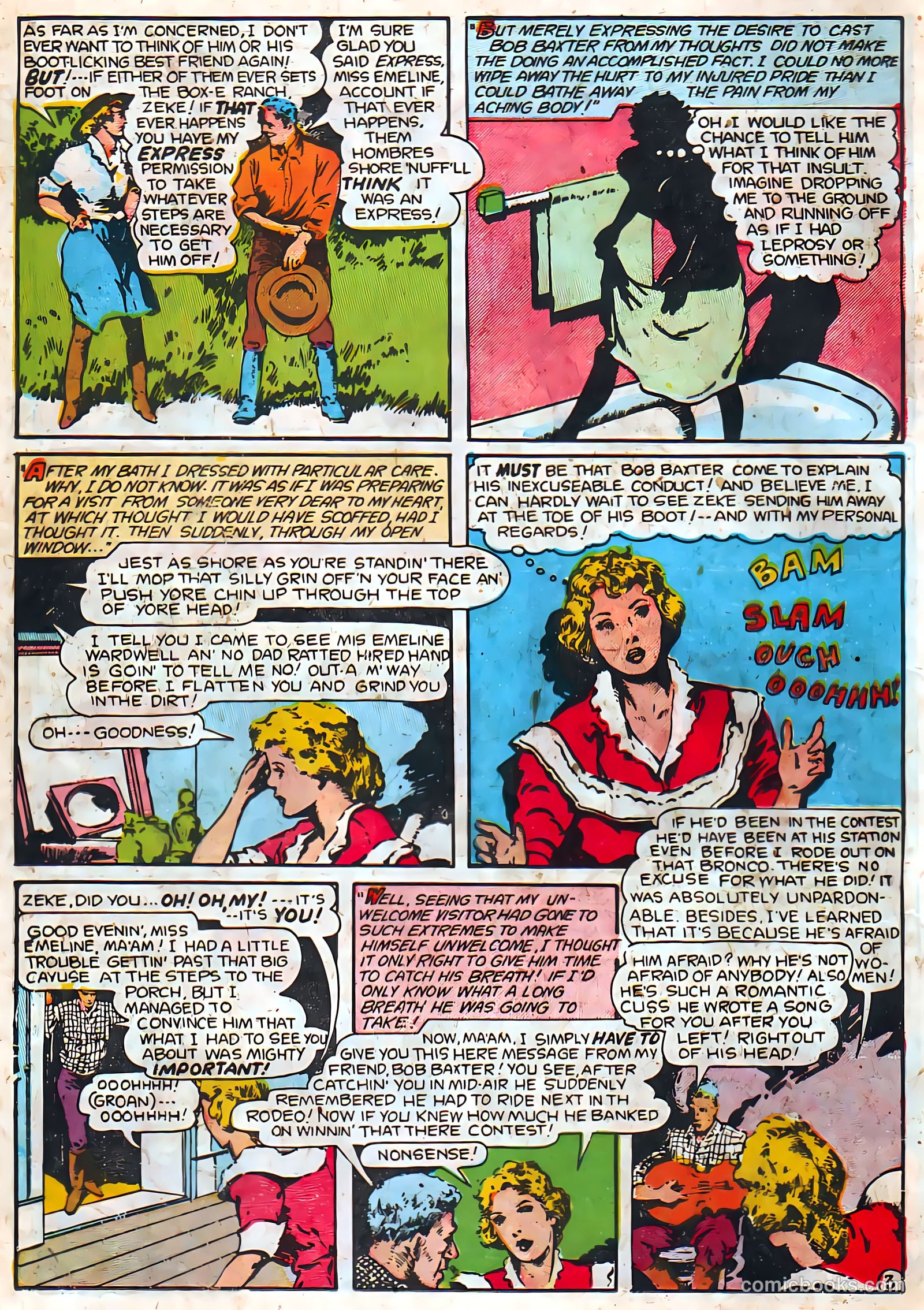 Target Western Romances #106 (1949) — page 14 of 36