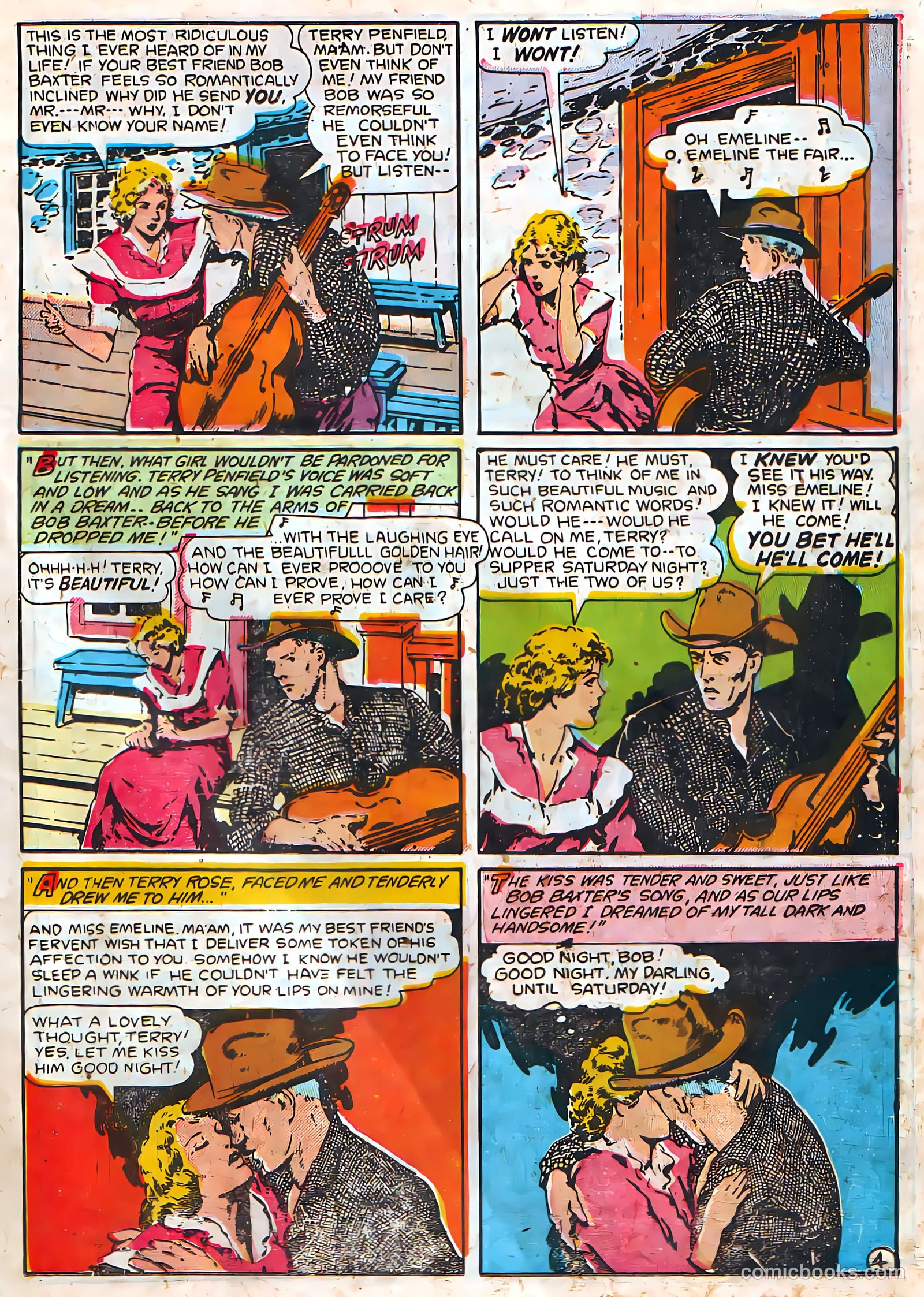 Target Western Romances #106 (1949) — page 15 of 36