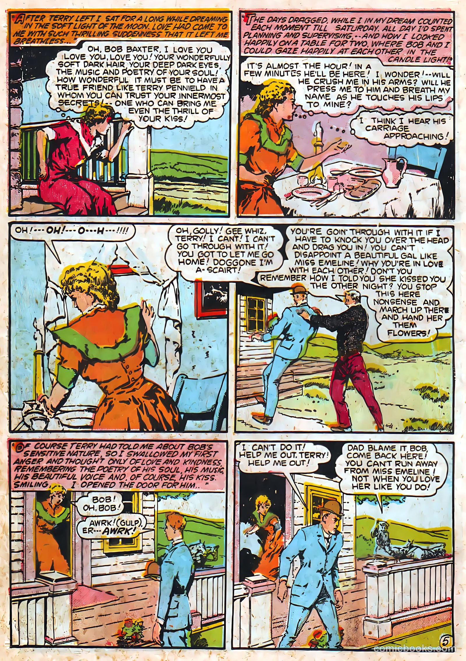 Target Western Romances #106 (1949) — page 16 of 36