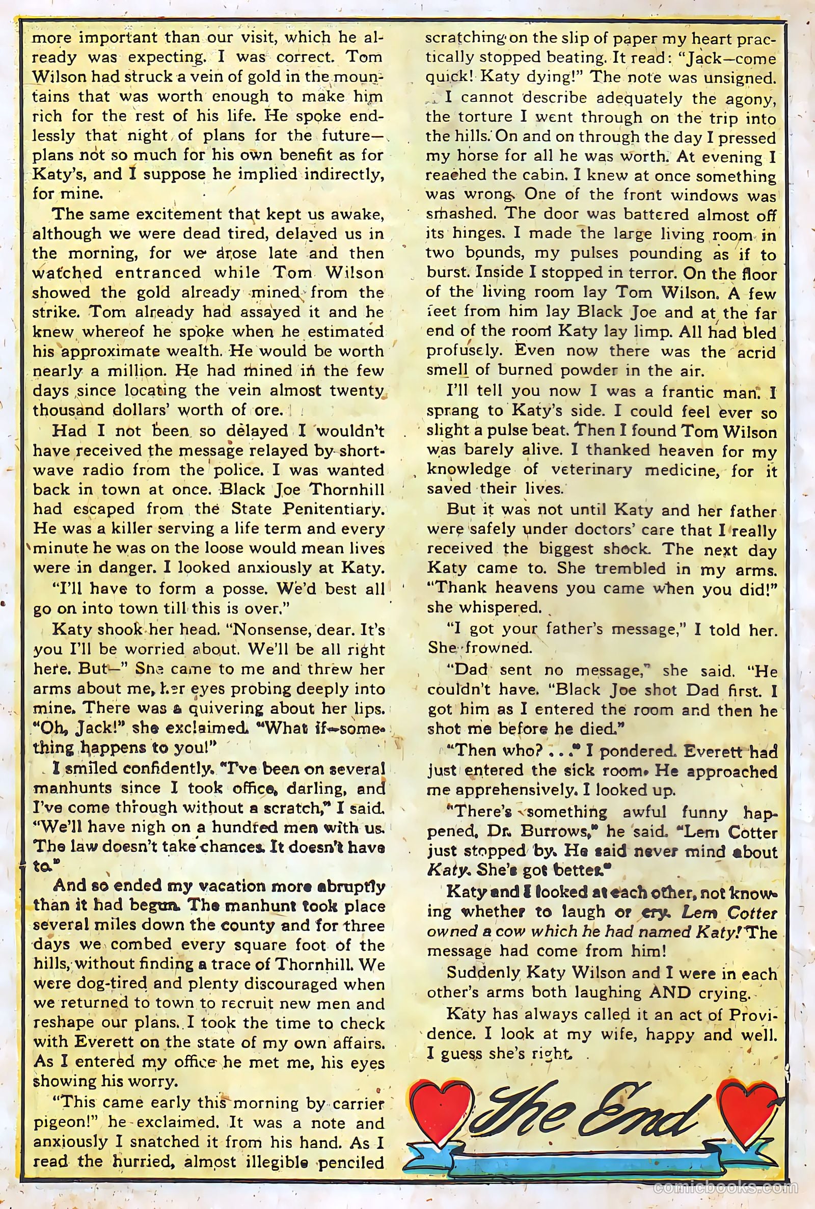 Target Western Romances #106 (1949) — page 20 of 36