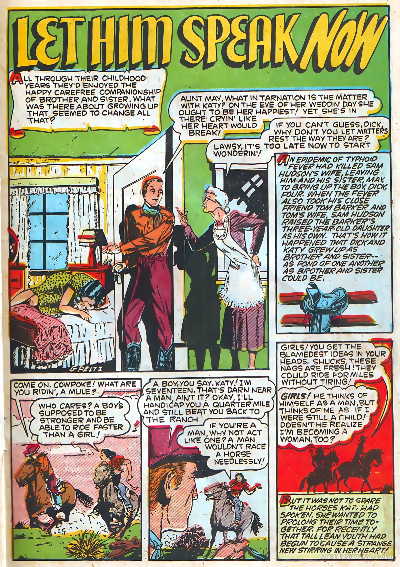 Target Western Romances #106 (1949) — page 21 of 36