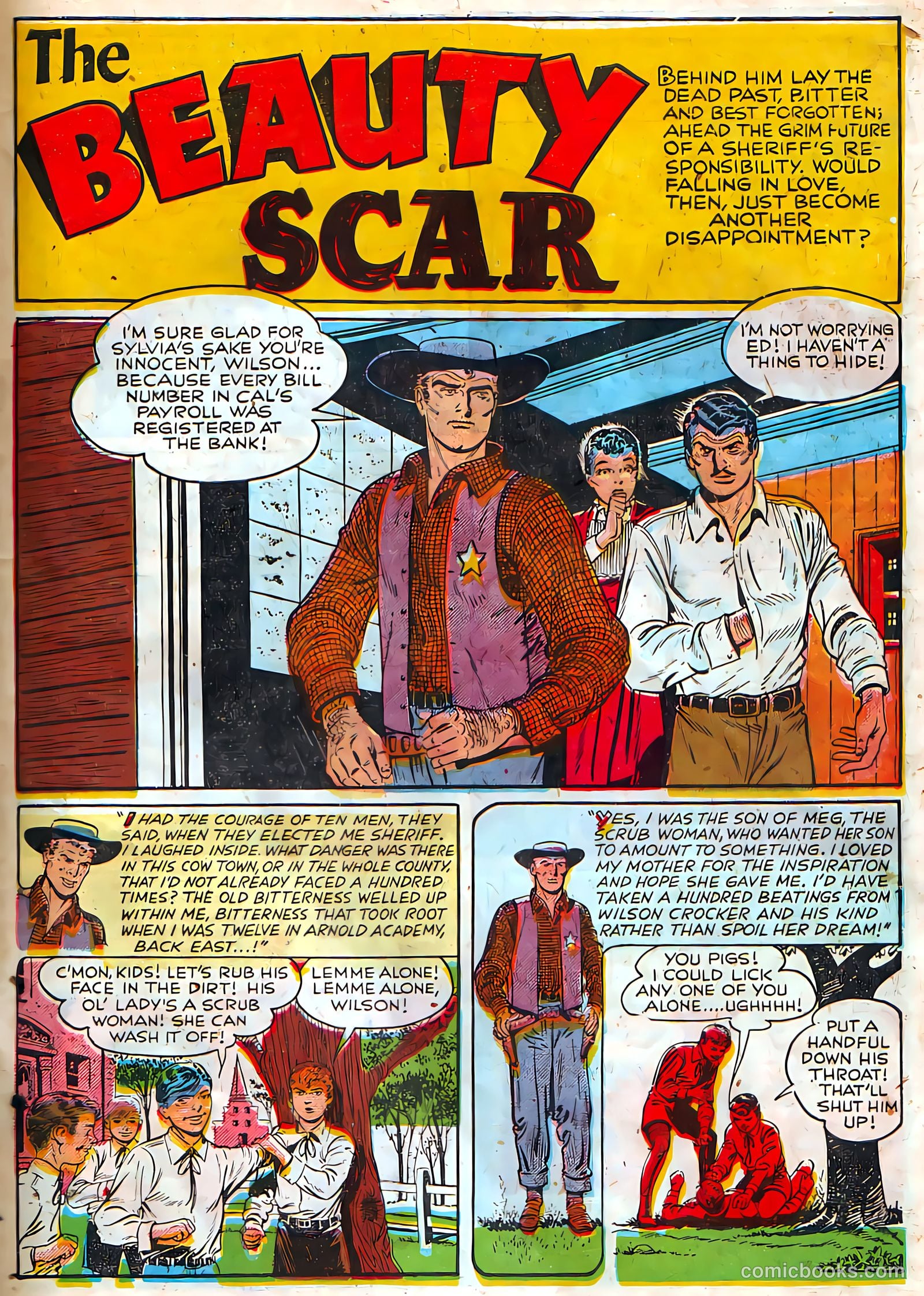 Target Western Romances #106 (1949) — page 27 of 36