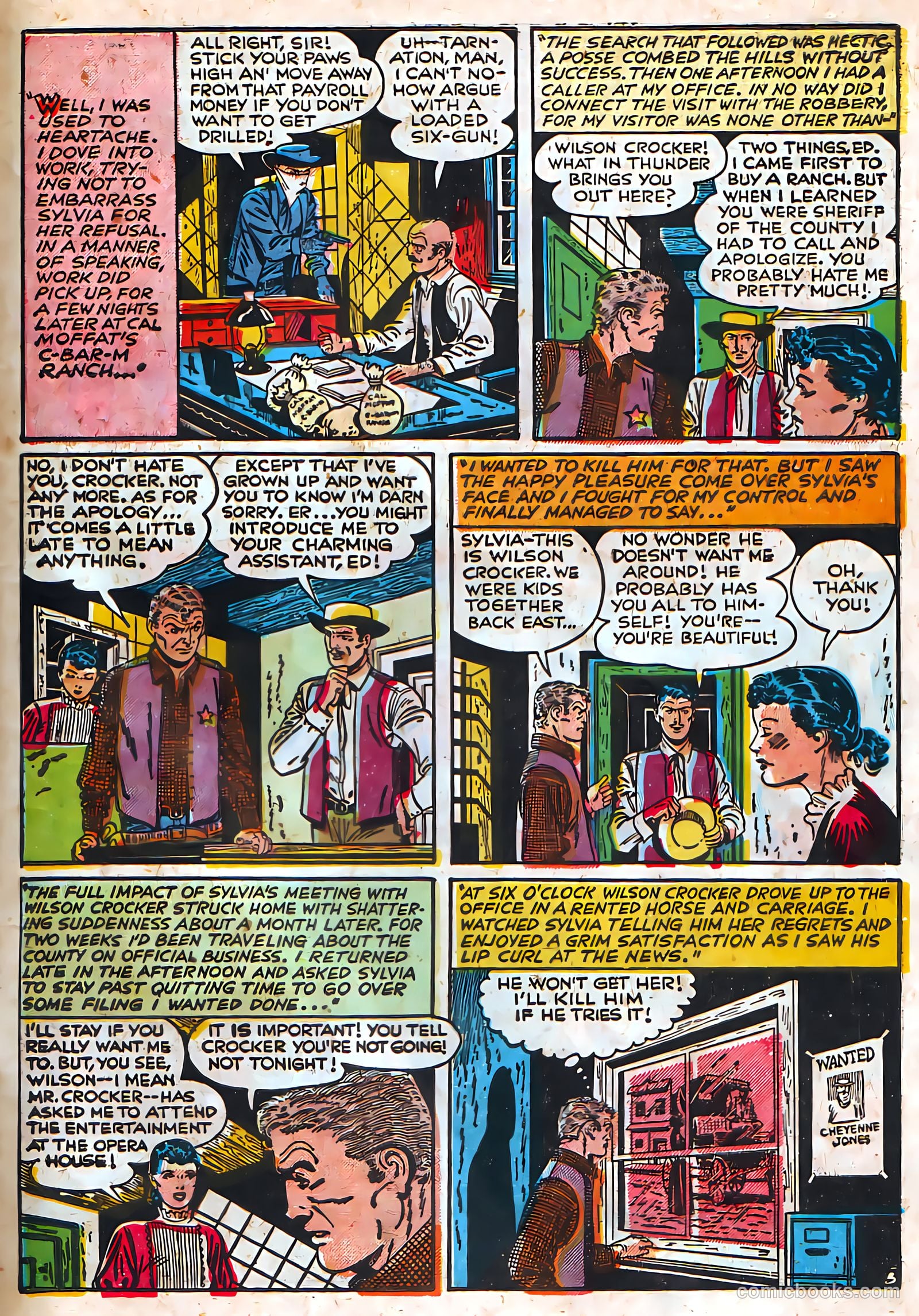 Target Western Romances #106 (1949) — page 29 of 36