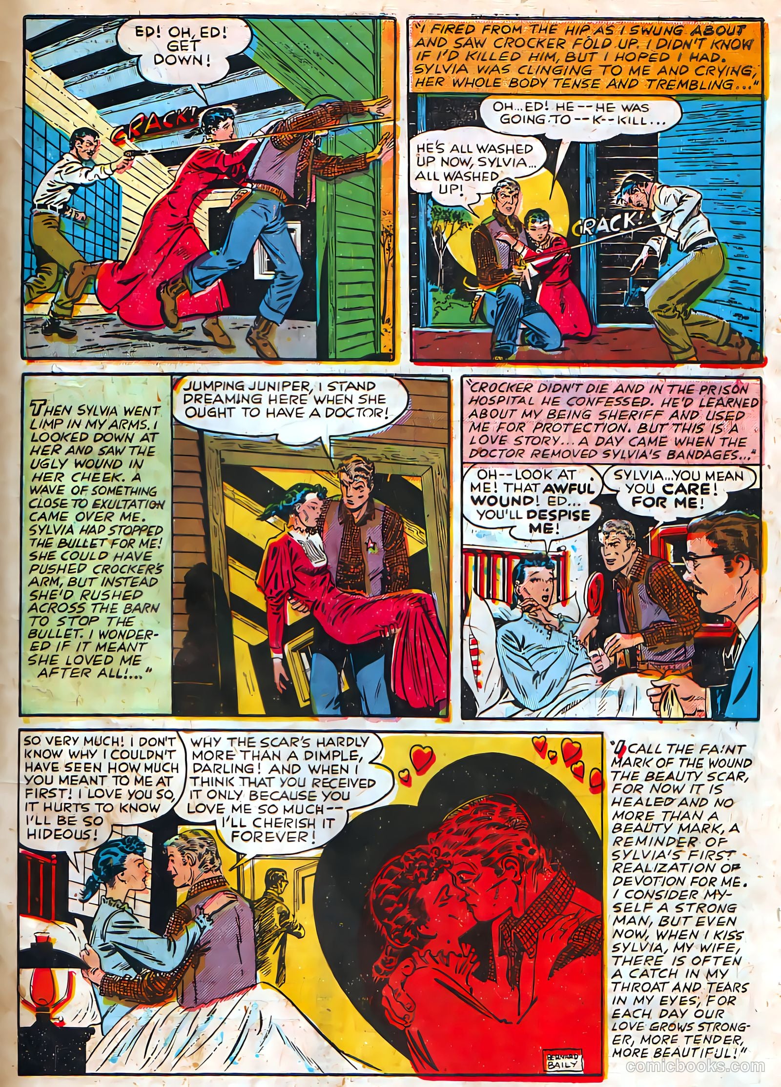 Target Western Romances #106 (1949) — page 33 of 36