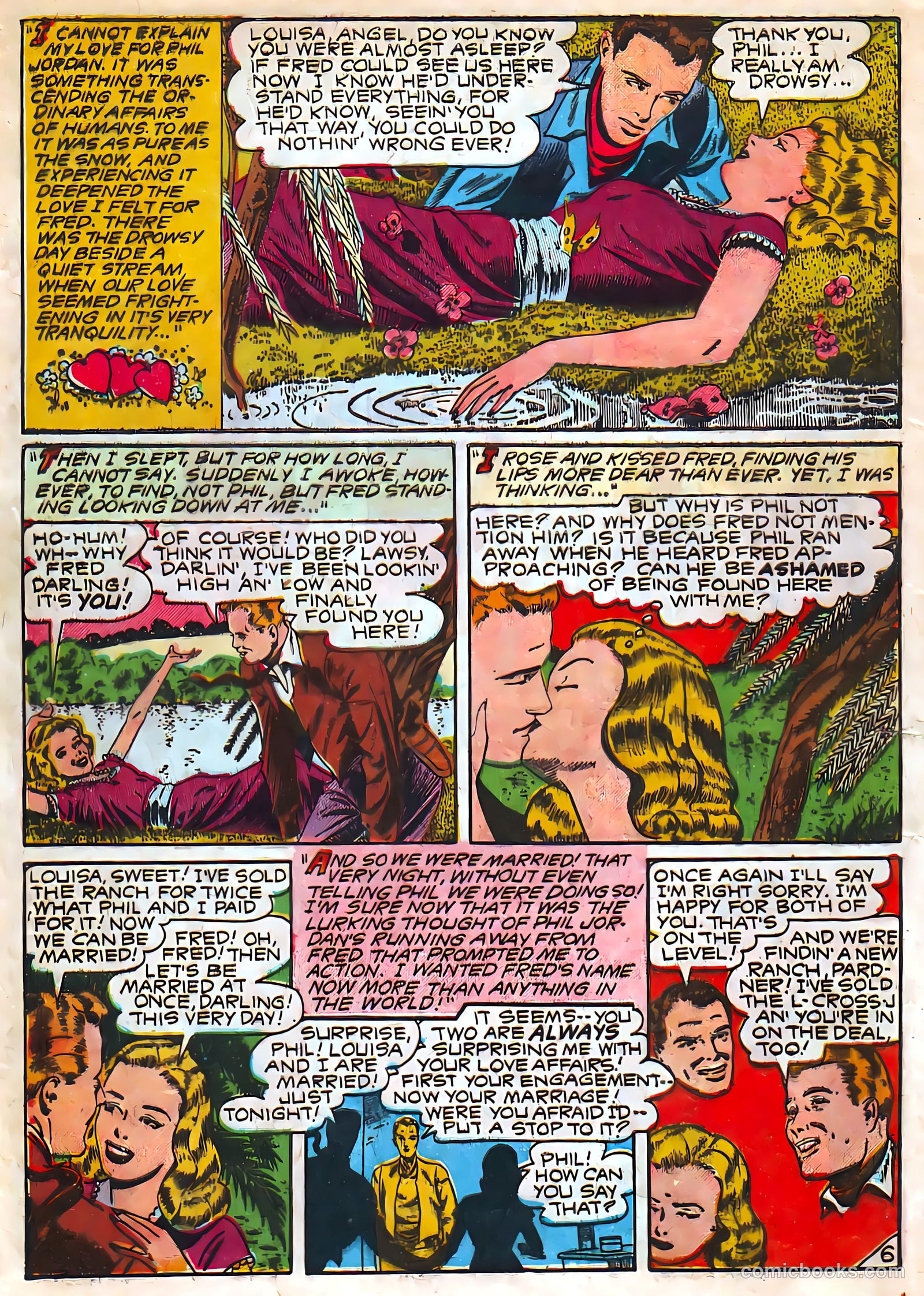 Target Western Romances #107 (1949) — page 8 of 36