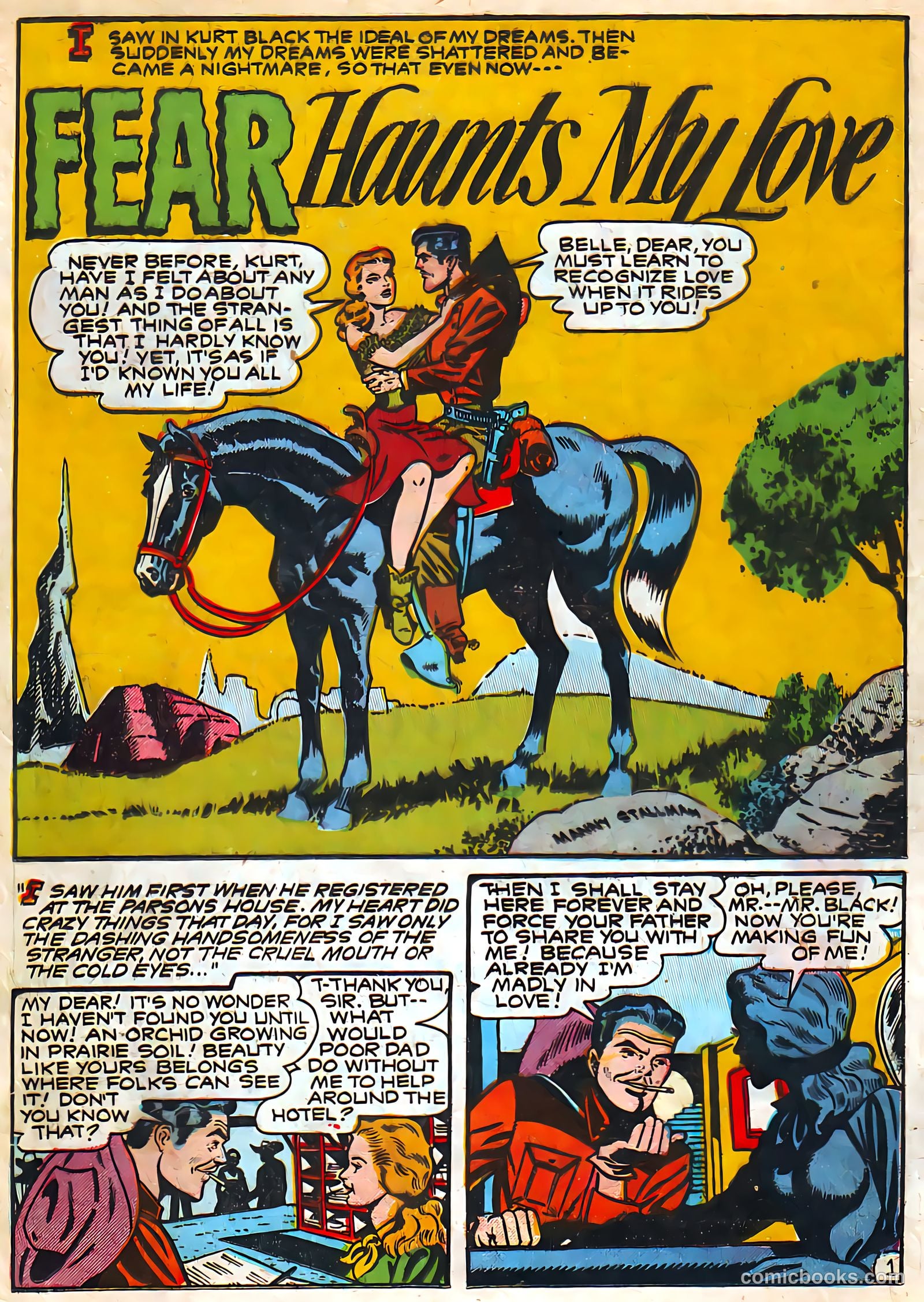 Target Western Romances #107 (1949) — page 12 of 36