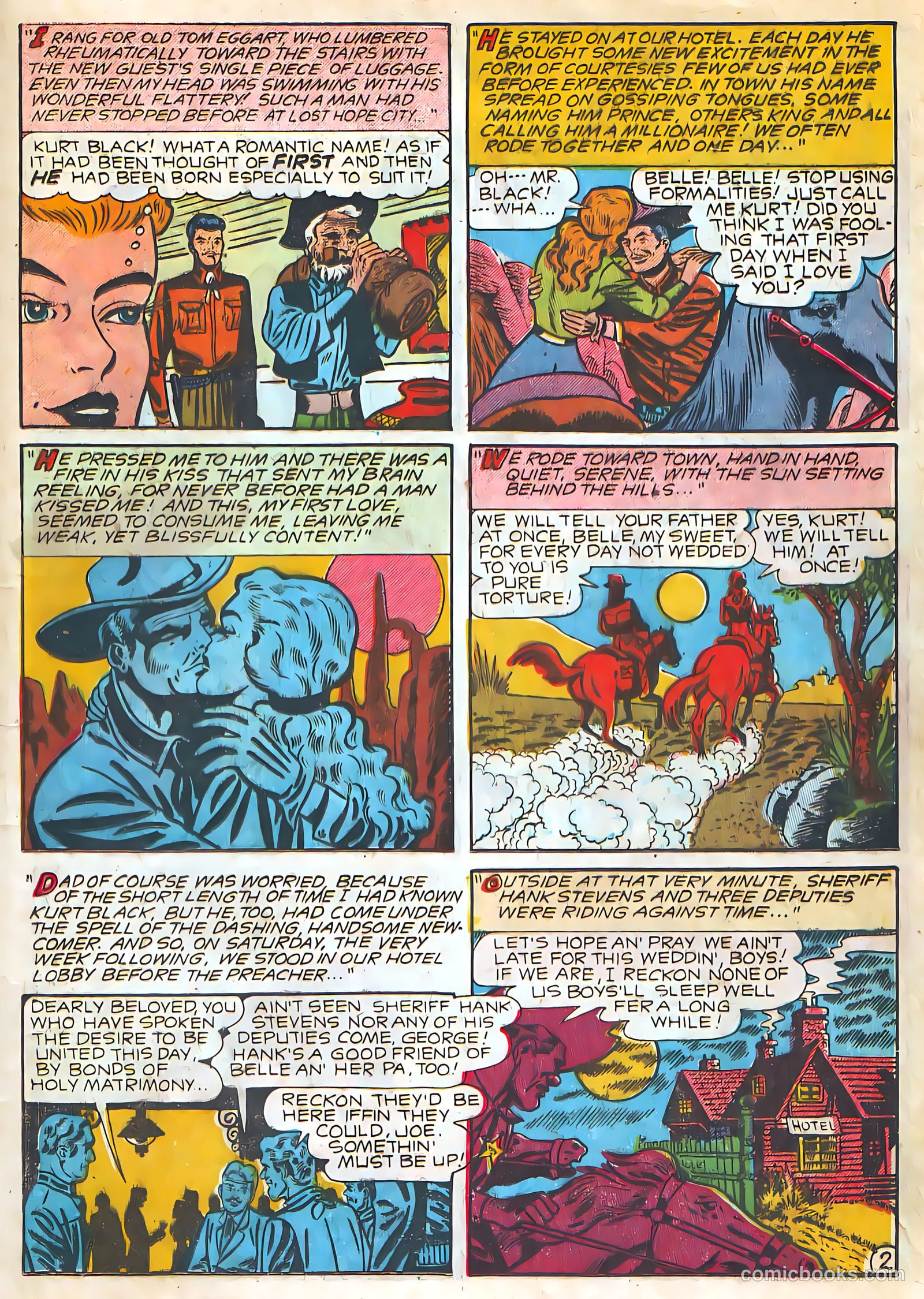 Target Western Romances #107 (1949) — page 13 of 36