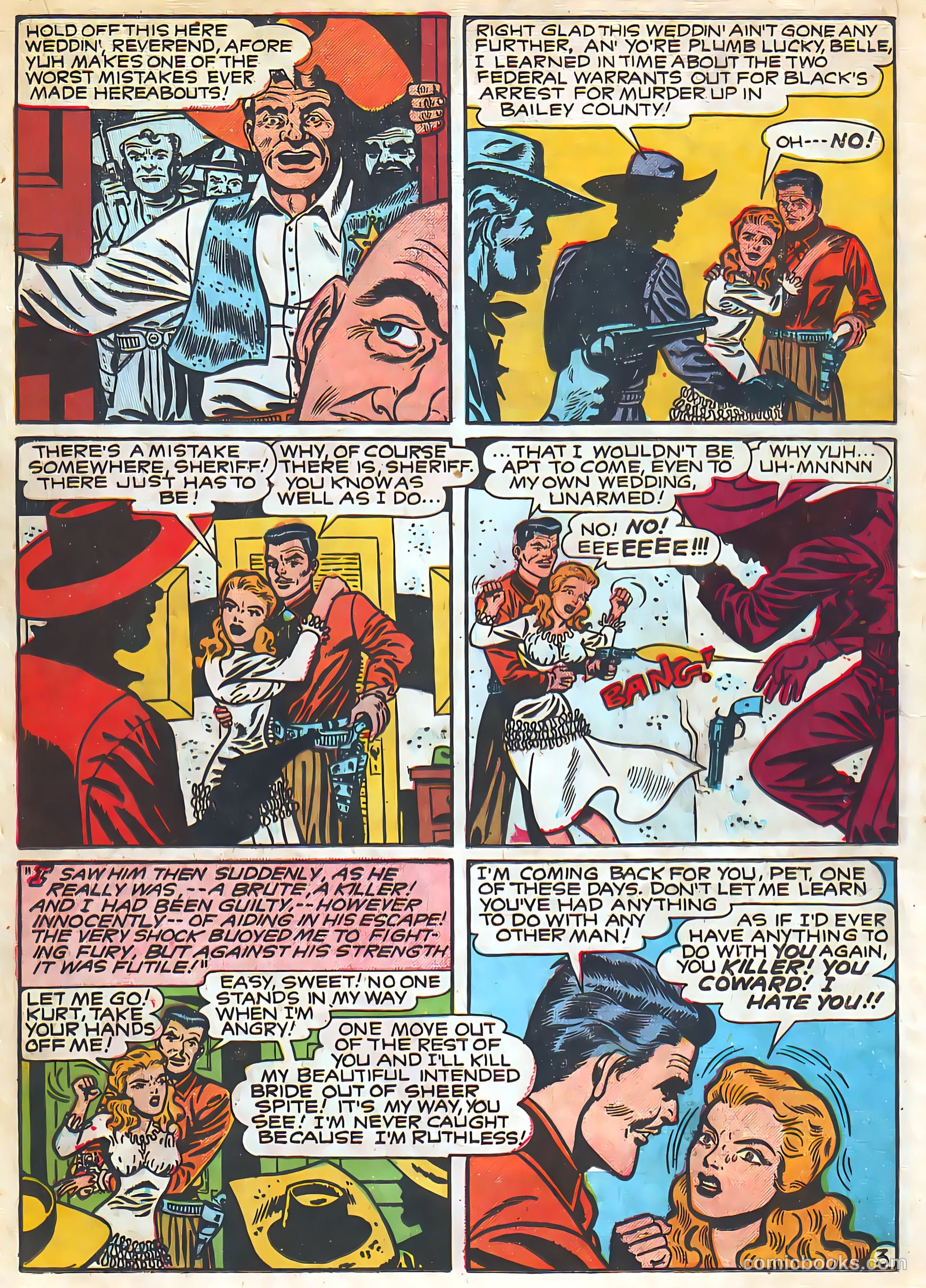 Target Western Romances #107 (1949) — page 14 of 36