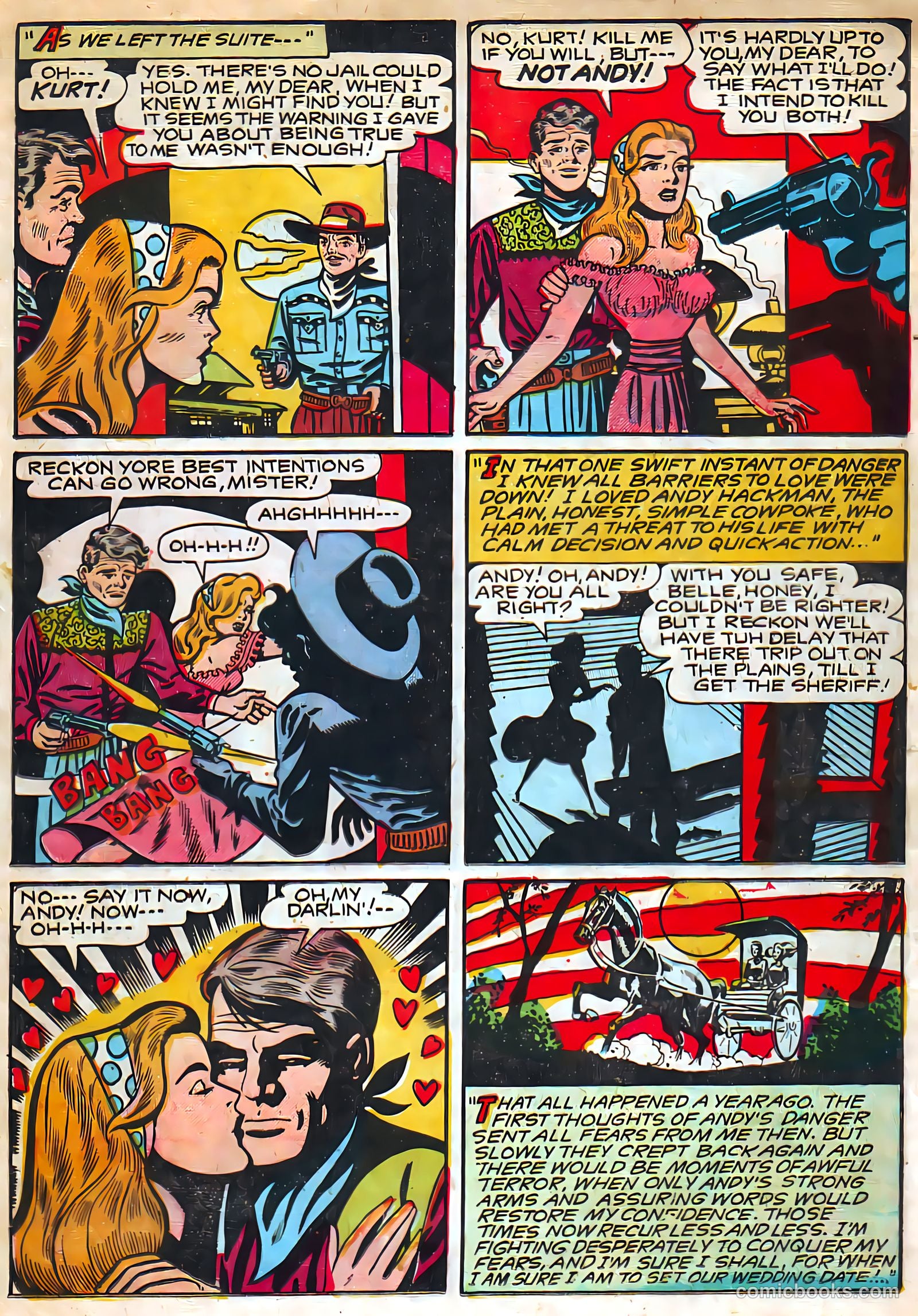 Target Western Romances #107 (1949) — page 18 of 36