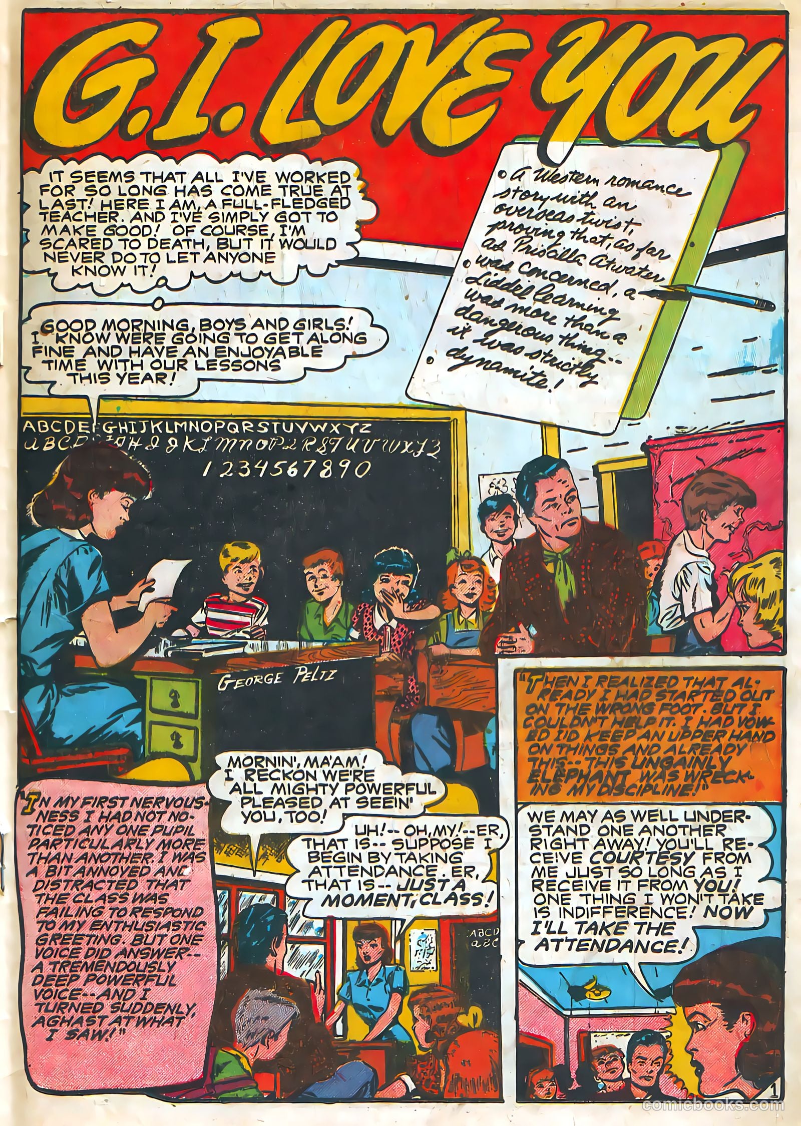 Target Western Romances #107 (1949) — page 21 of 36