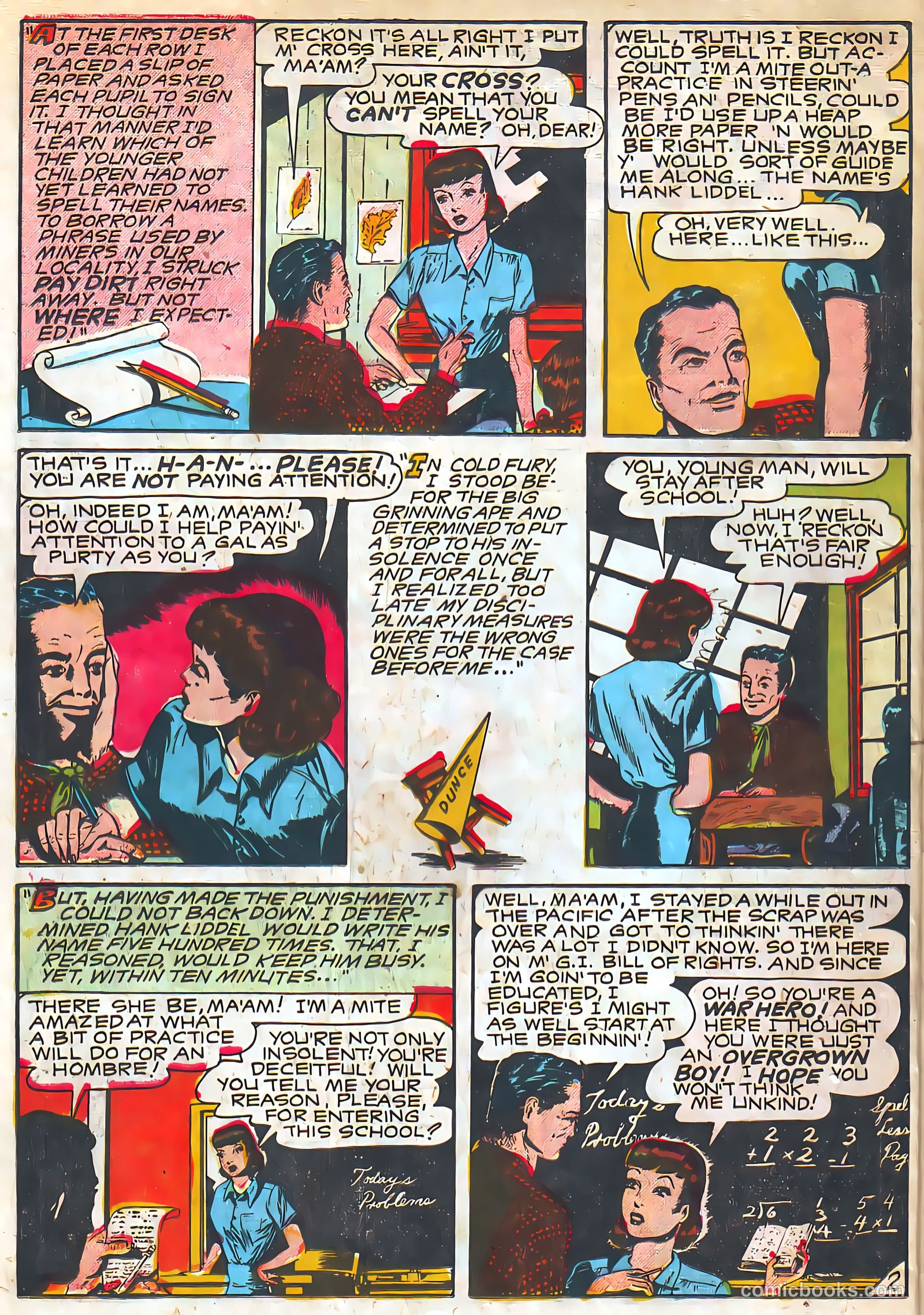 Target Western Romances #107 (1949) — page 22 of 36