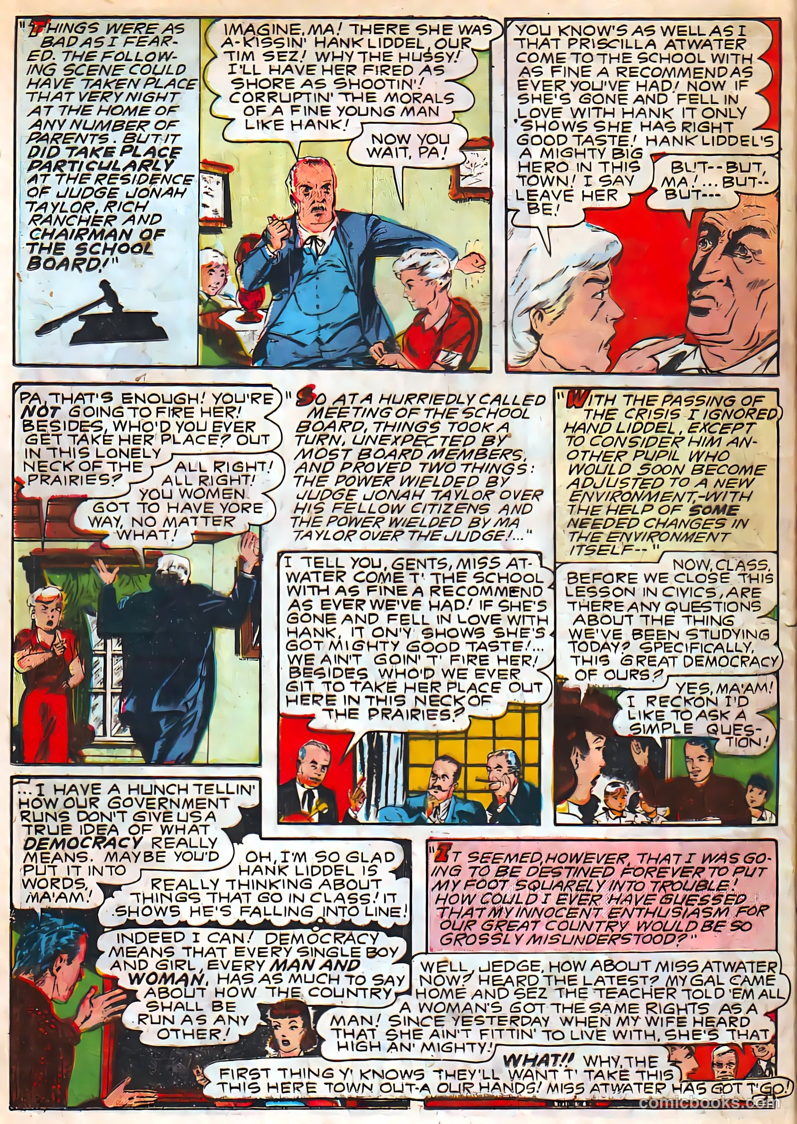 Target Western Romances #107 (1949) — page 24 of 36