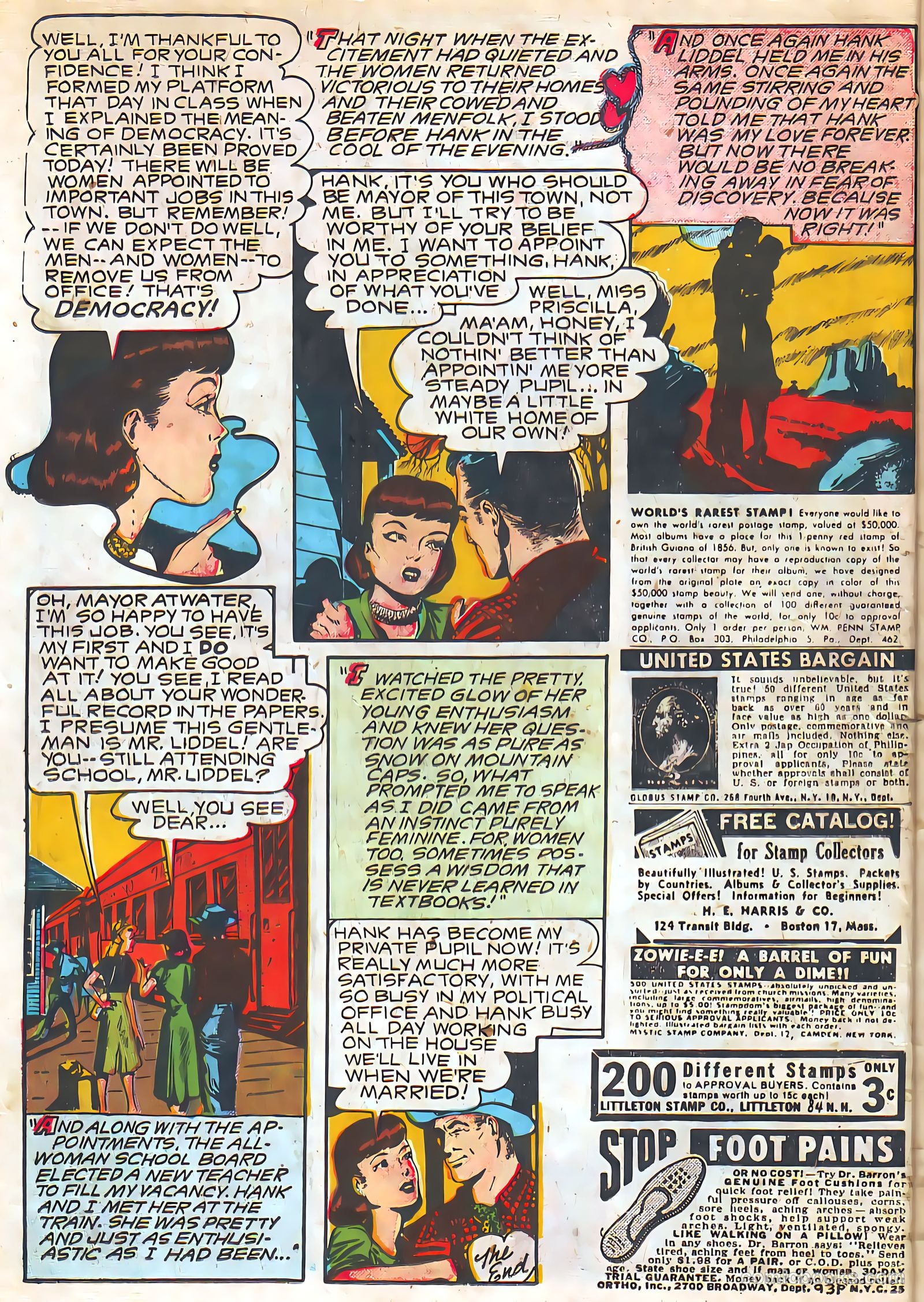 Target Western Romances #107 (1949) — page 26 of 36