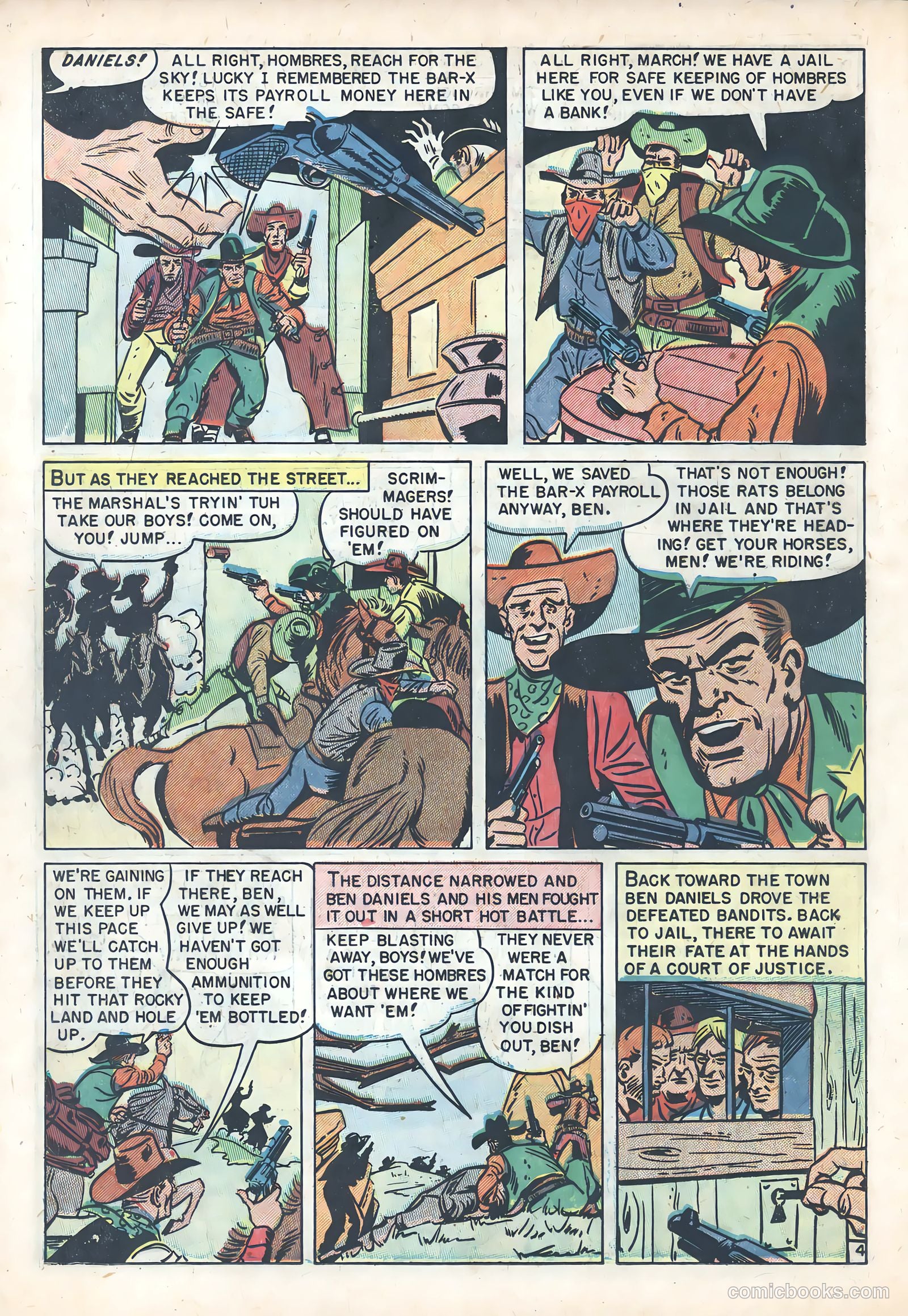 Teddy Roosevelt and His Rough Riders #1 (1950) — page 14 of 36