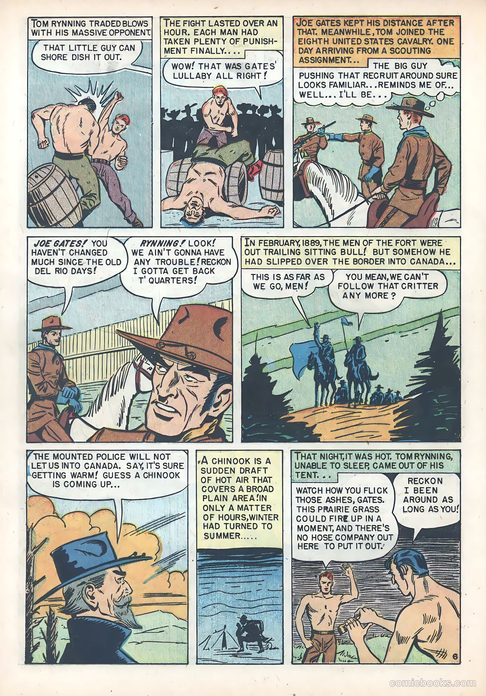 Teddy Roosevelt and His Rough Riders #1 (1950) — page 16 of 36