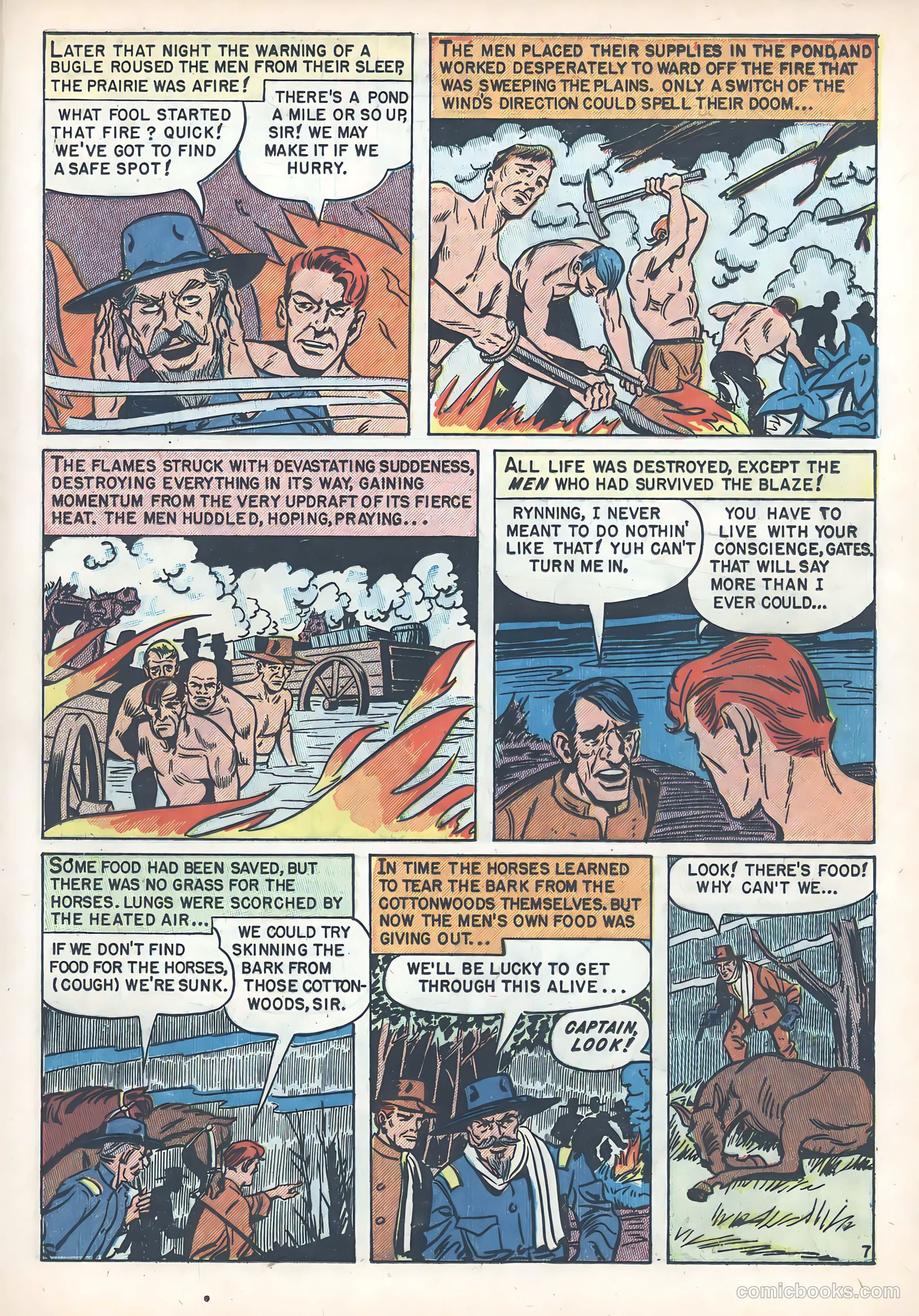 Teddy Roosevelt and His Rough Riders #1 (1950) — page 17 of 36