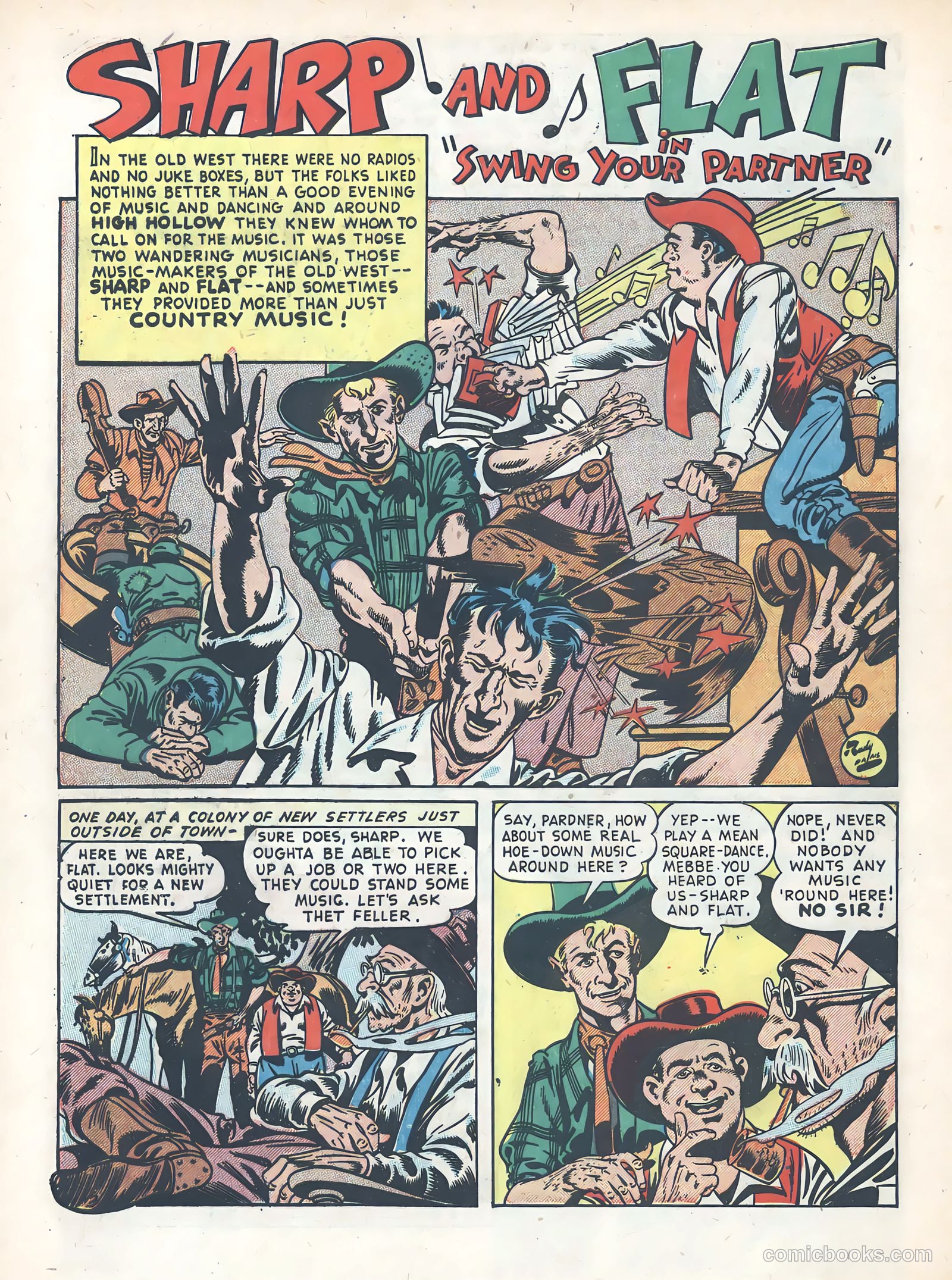 Teddy Roosevelt and His Rough Riders #1 (1950) — page 28 of 36