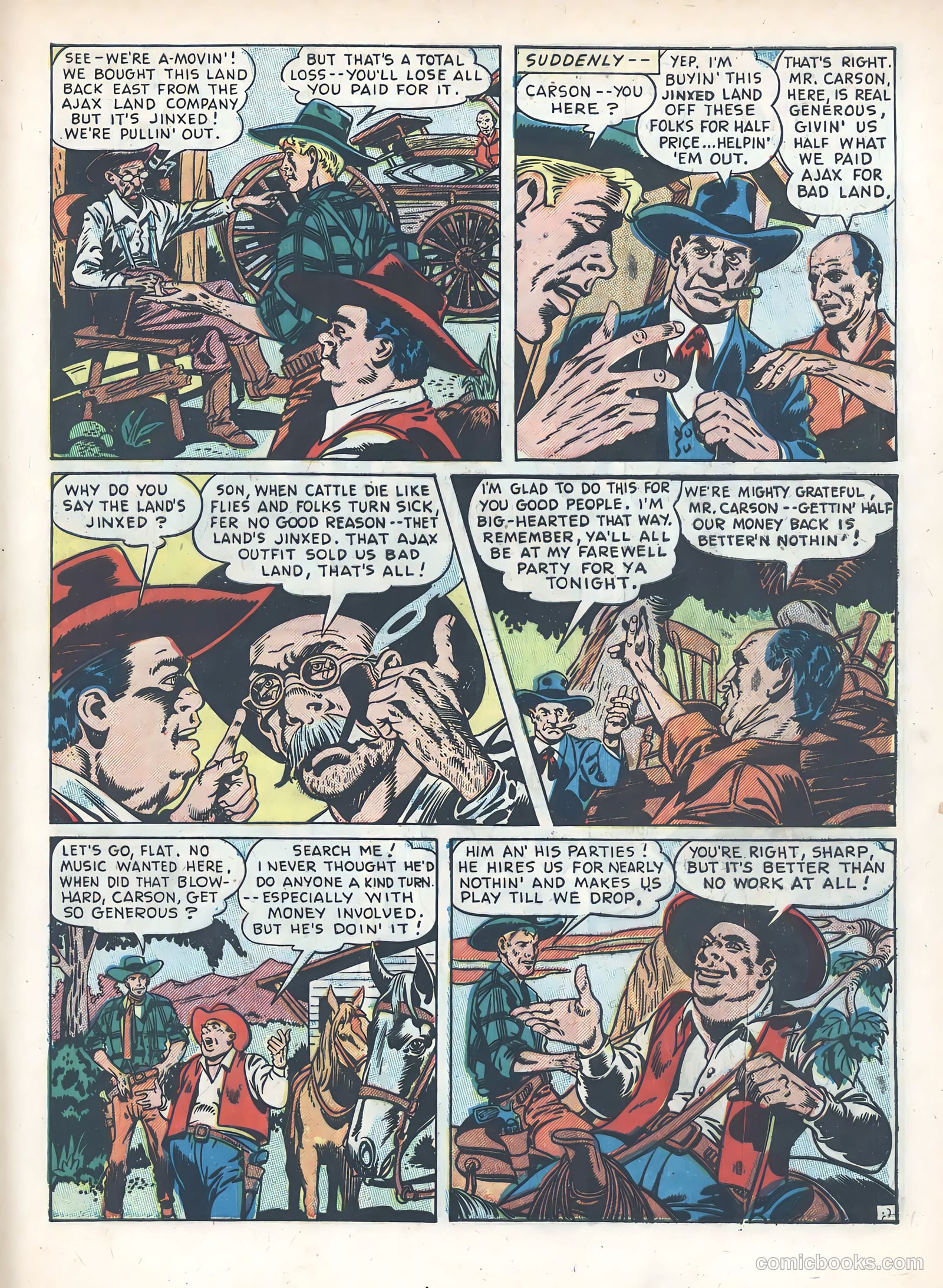 Teddy Roosevelt and His Rough Riders #1 (1950) — page 29 of 36
