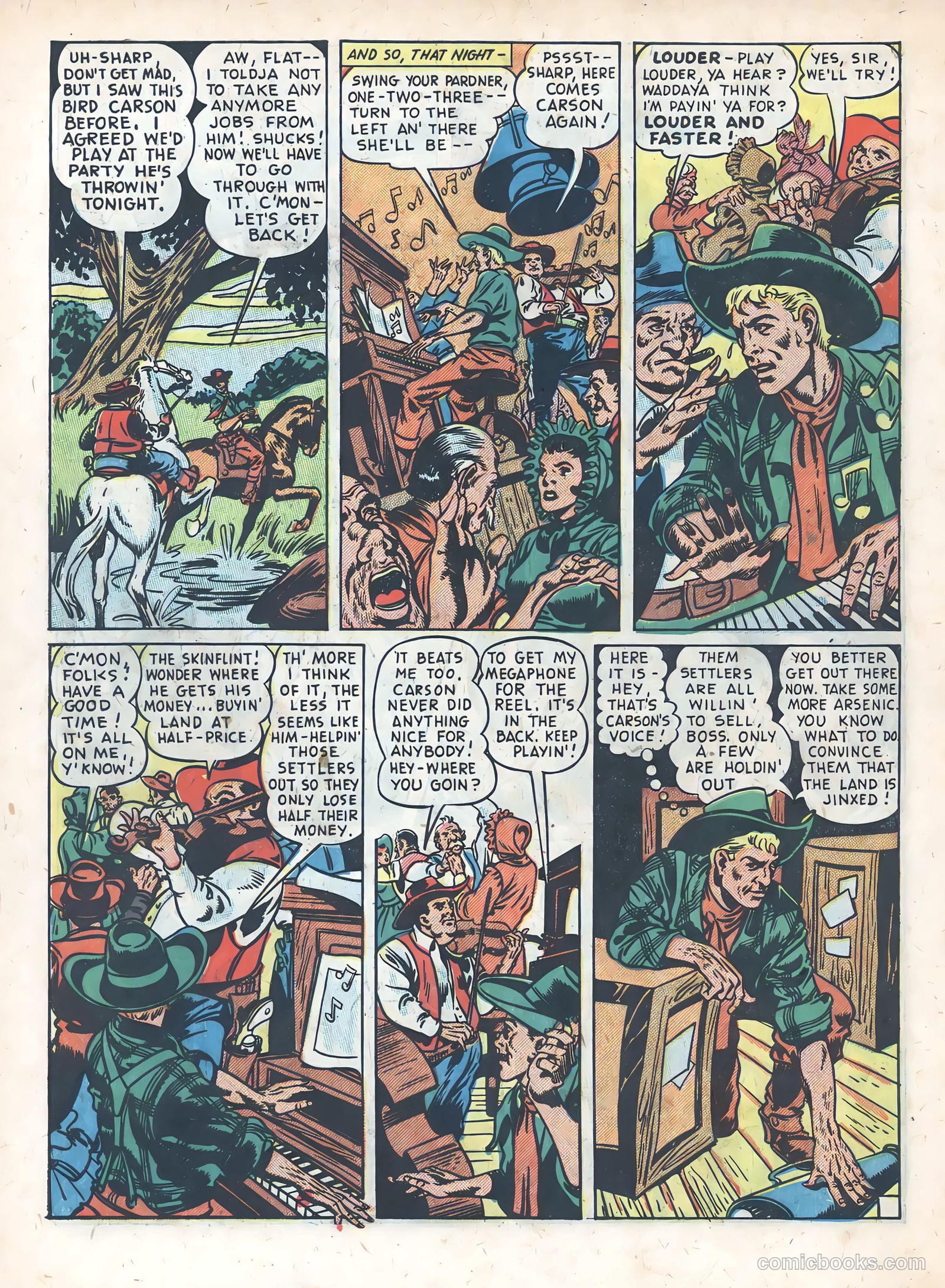 Teddy Roosevelt and His Rough Riders #1 (1950) — page 30 of 36