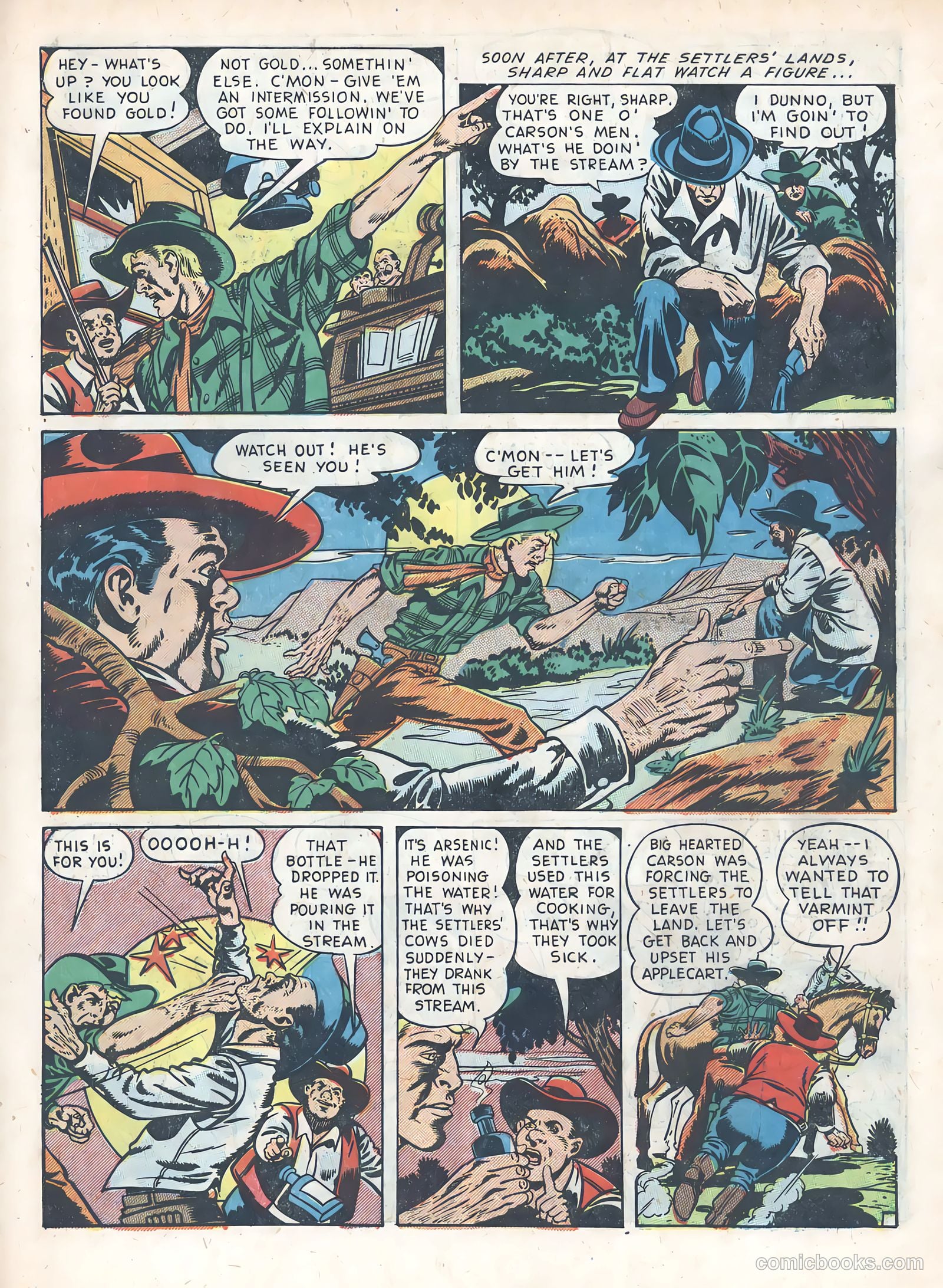 Teddy Roosevelt and His Rough Riders #1 (1950) — page 31 of 36