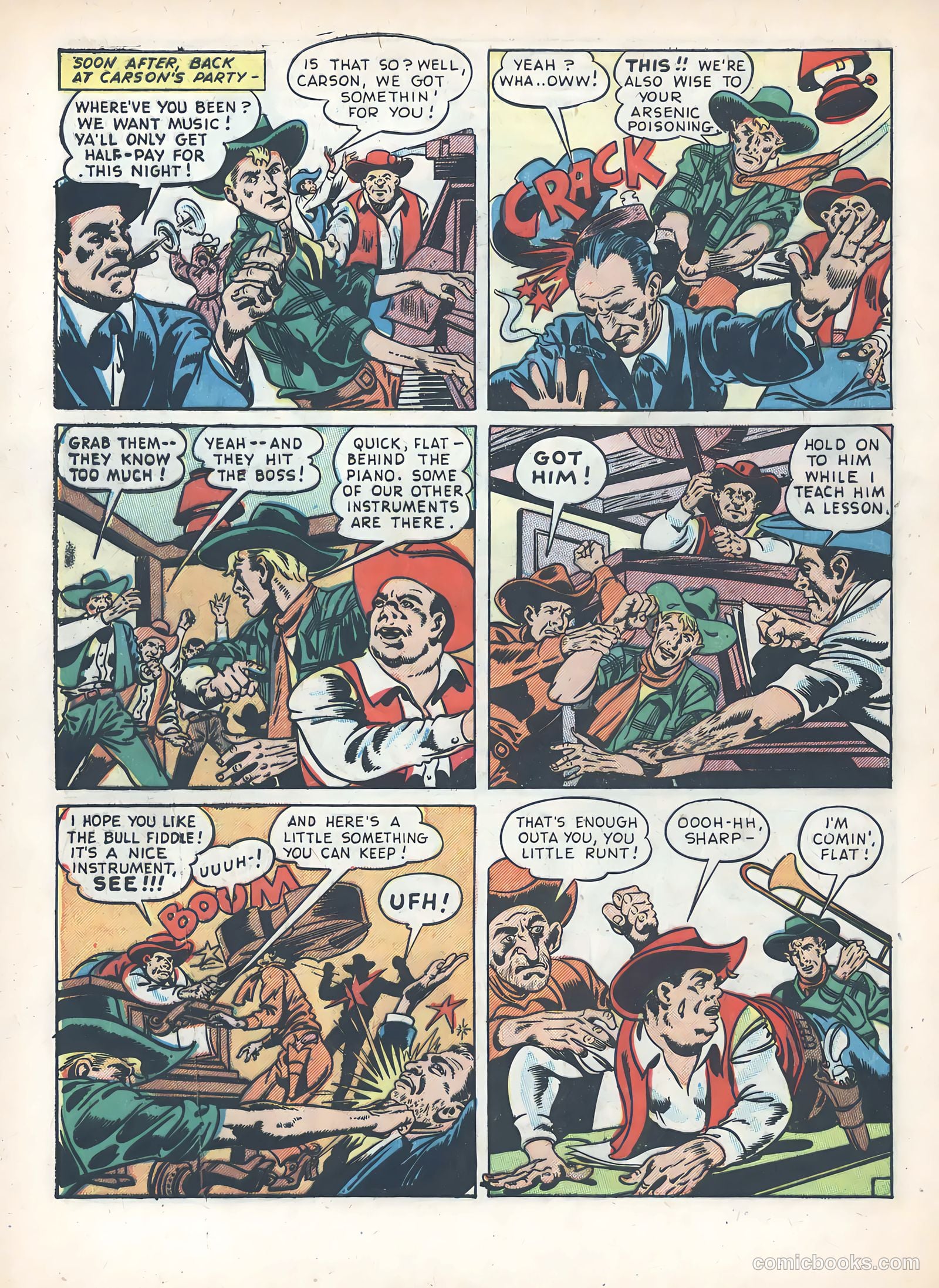 Teddy Roosevelt and His Rough Riders #1 (1950) — page 32 of 36