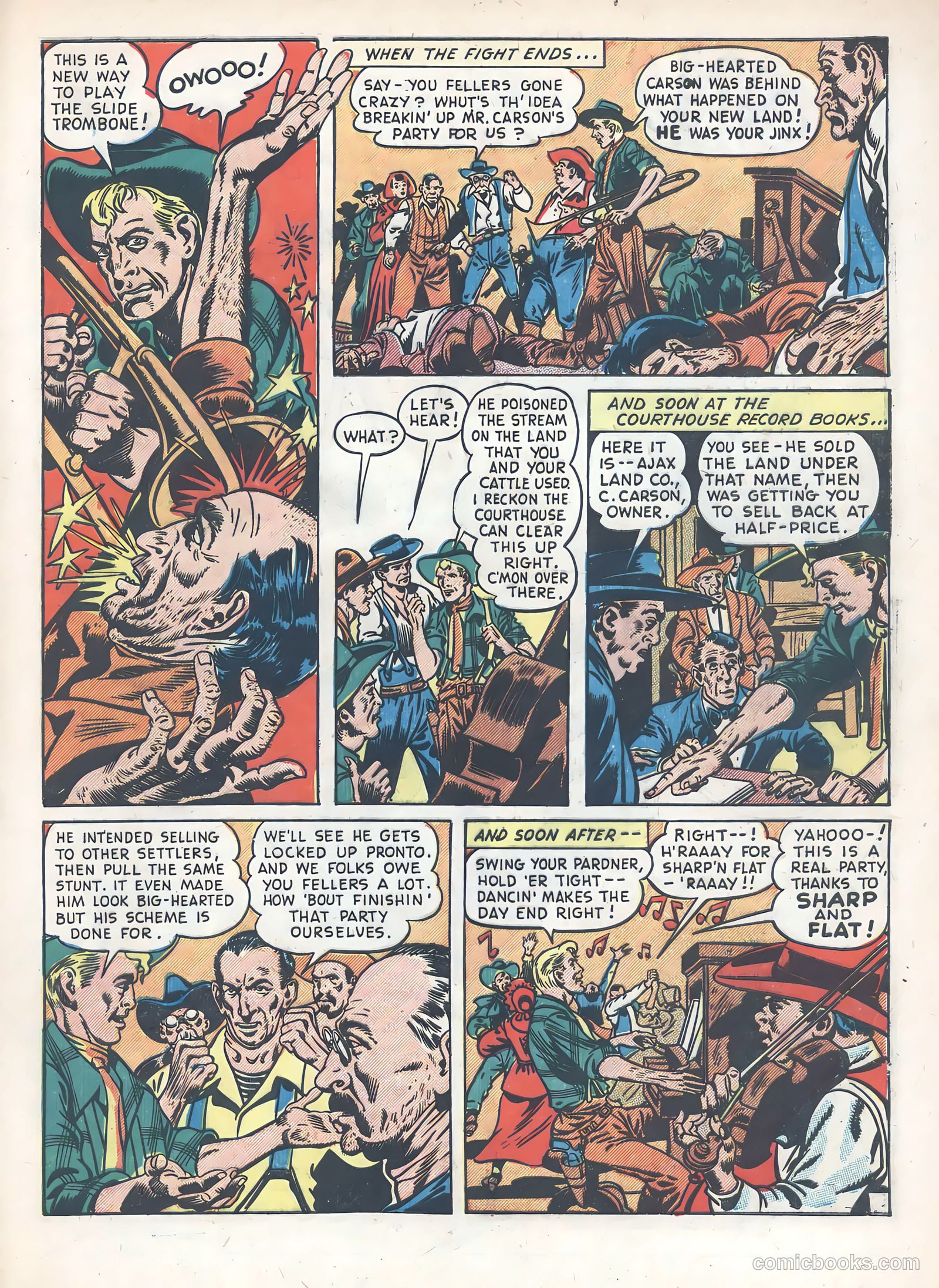 Teddy Roosevelt and His Rough Riders #1 (1950) — page 33 of 36