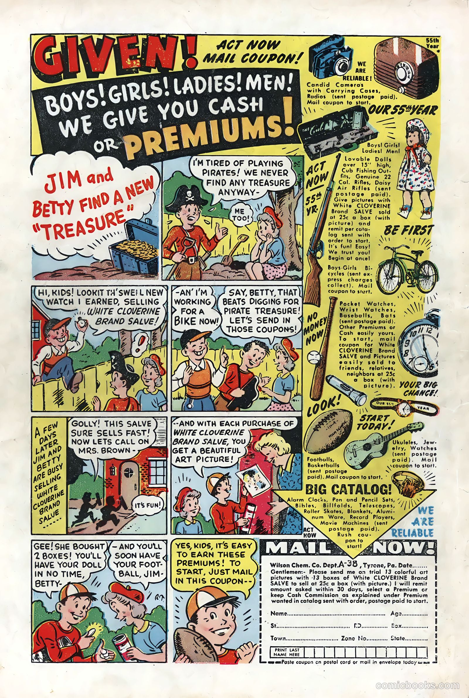 Teddy Roosevelt and His Rough Riders #1 (1950) — page 36 of 36