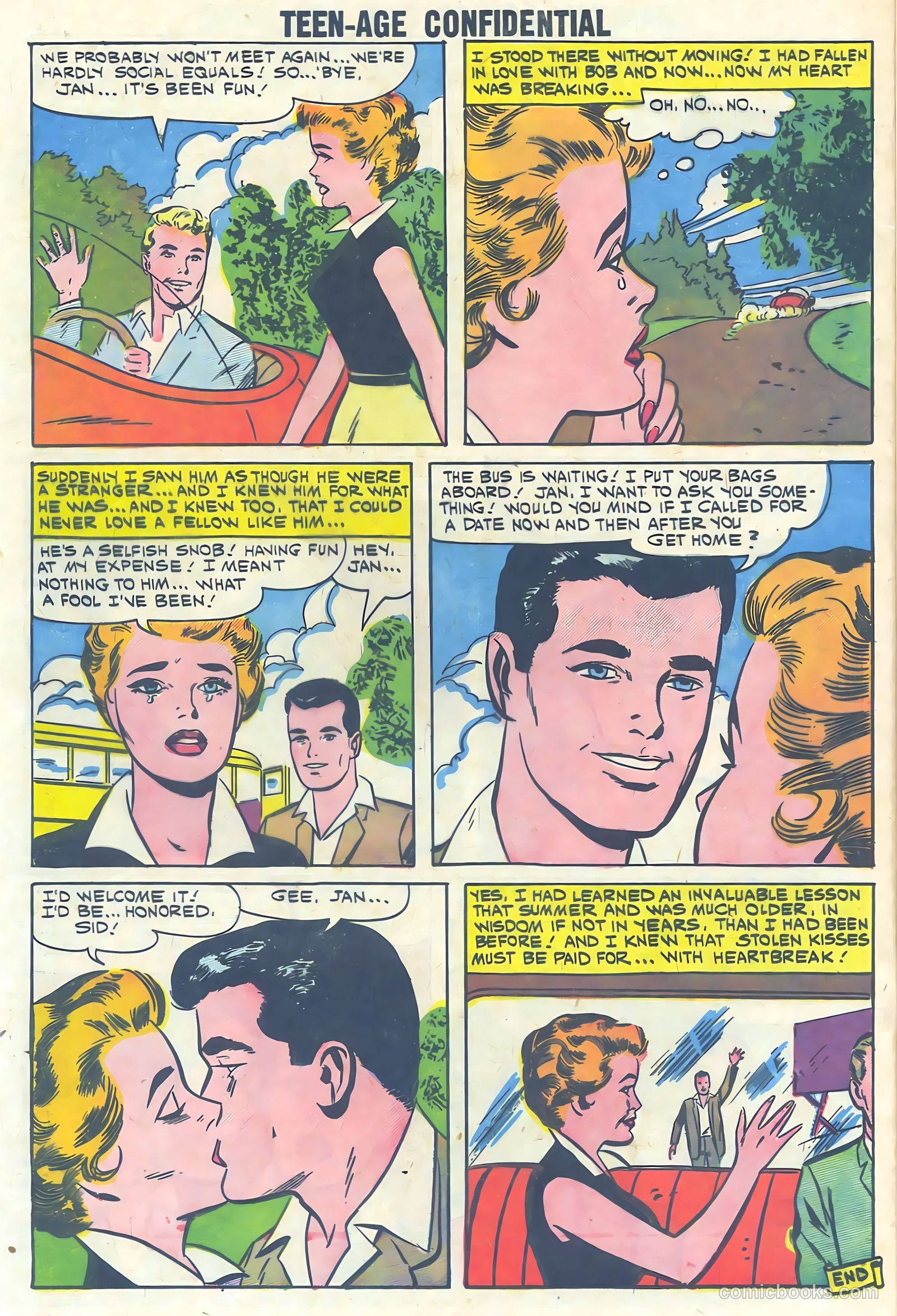 Teen-Age Confidential Confessions #1 (1960) — page 16 of 36