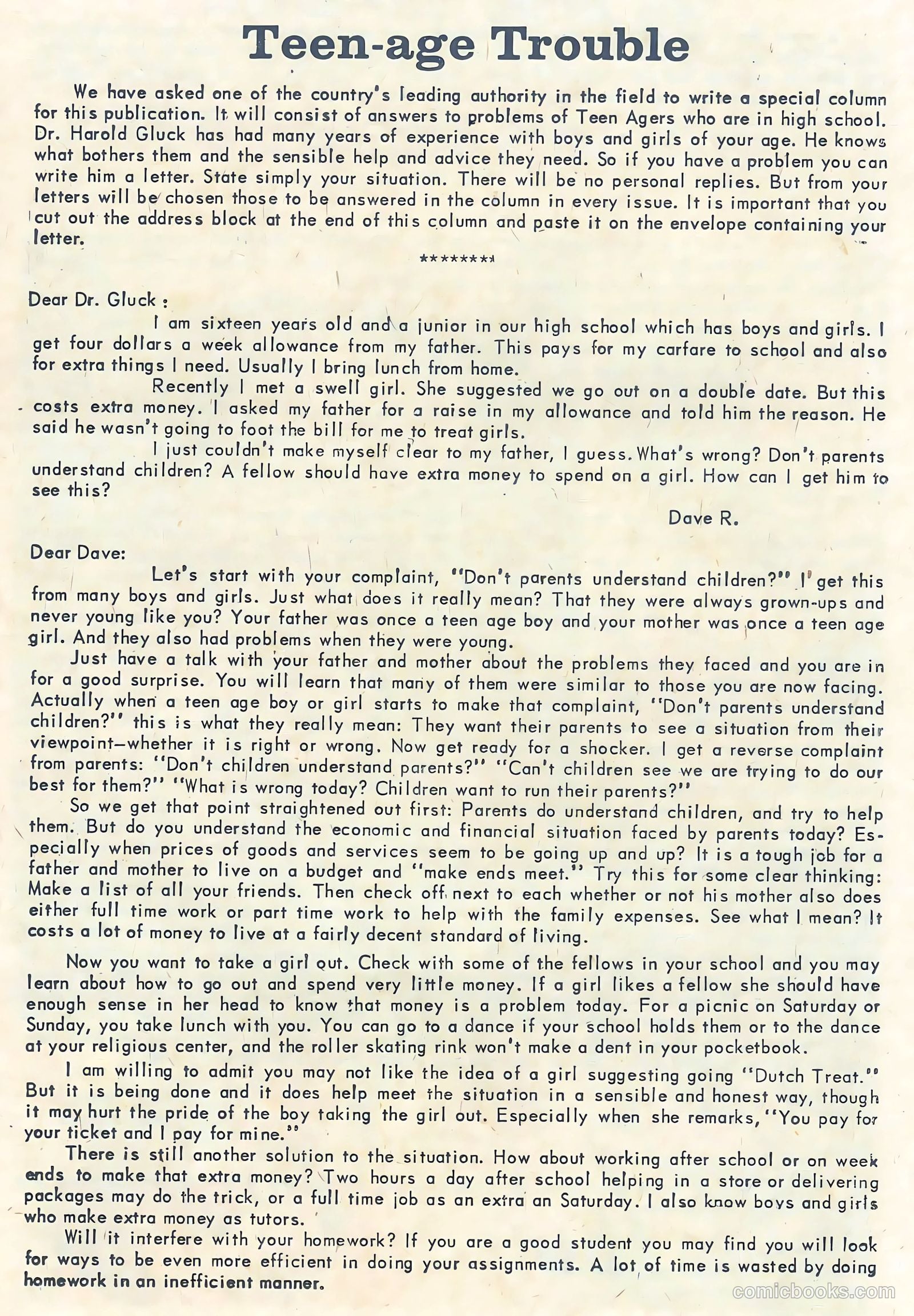 Teen-Age Confidential Confessions #1 (1960) — page 17 of 36