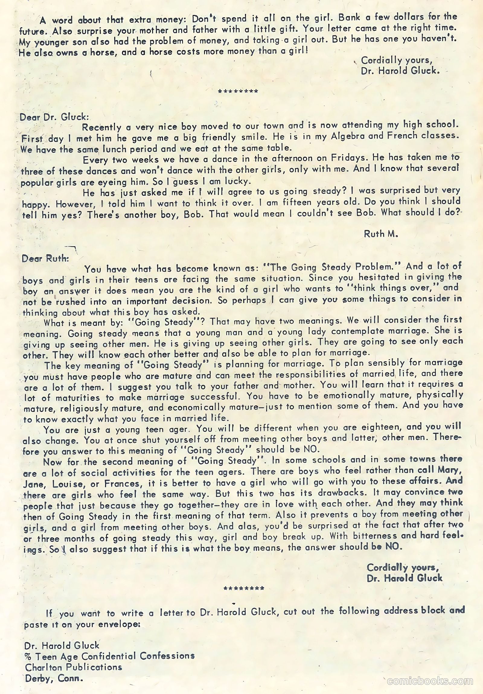 Teen-Age Confidential Confessions #1 (1960) — page 18 of 36