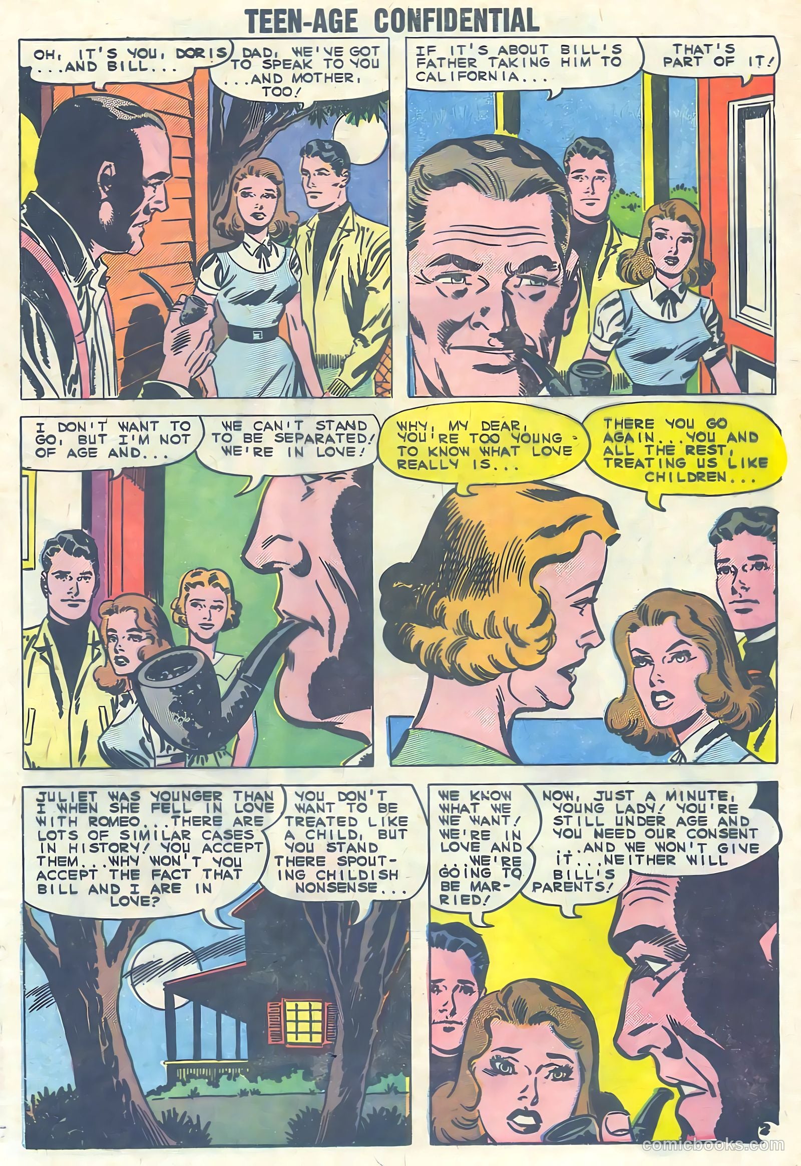 Teen-Age Confidential Confessions #1 (1960) — page 20 of 36
