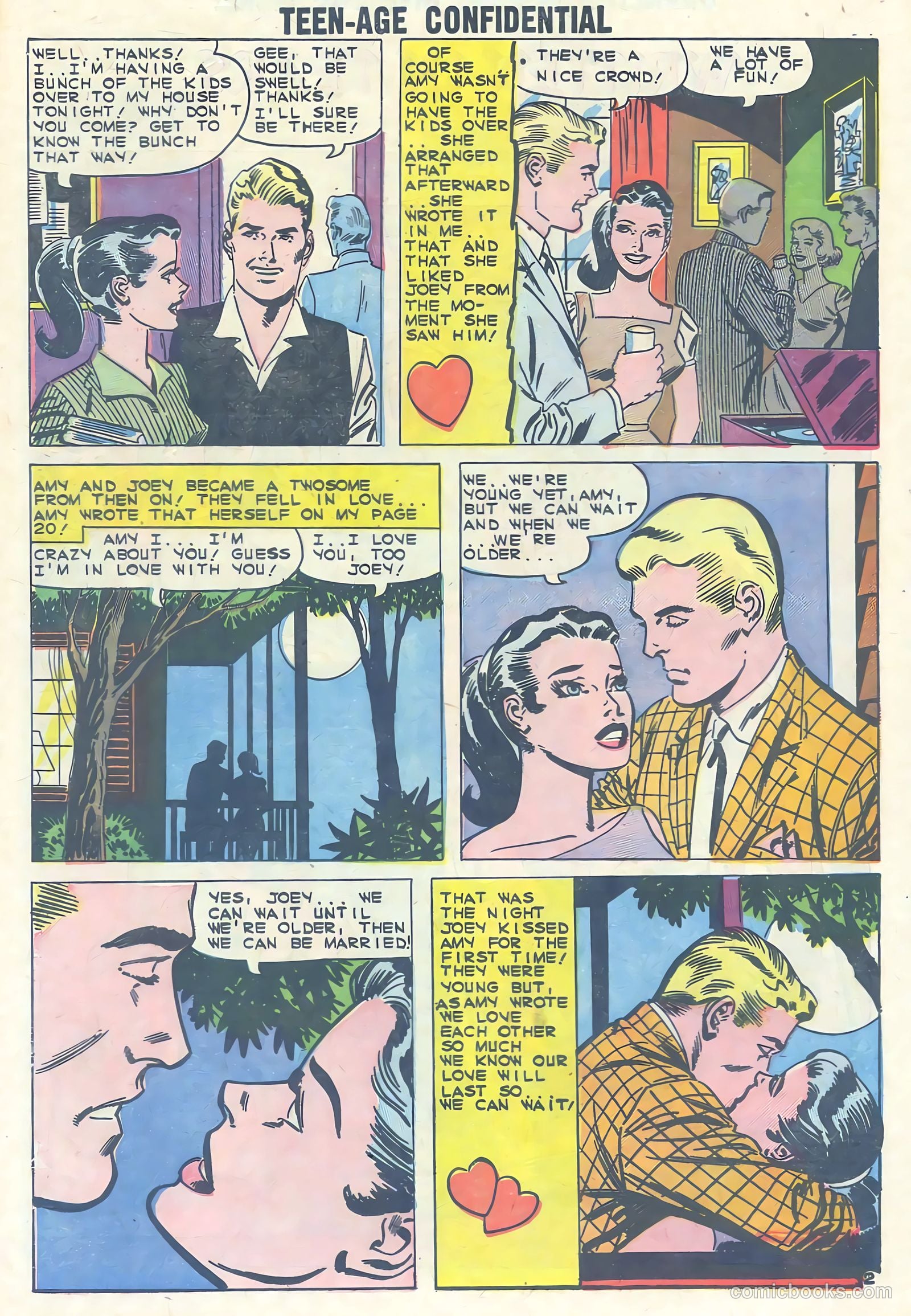Teen-Age Confidential Confessions #1 (1960) — page 26 of 36