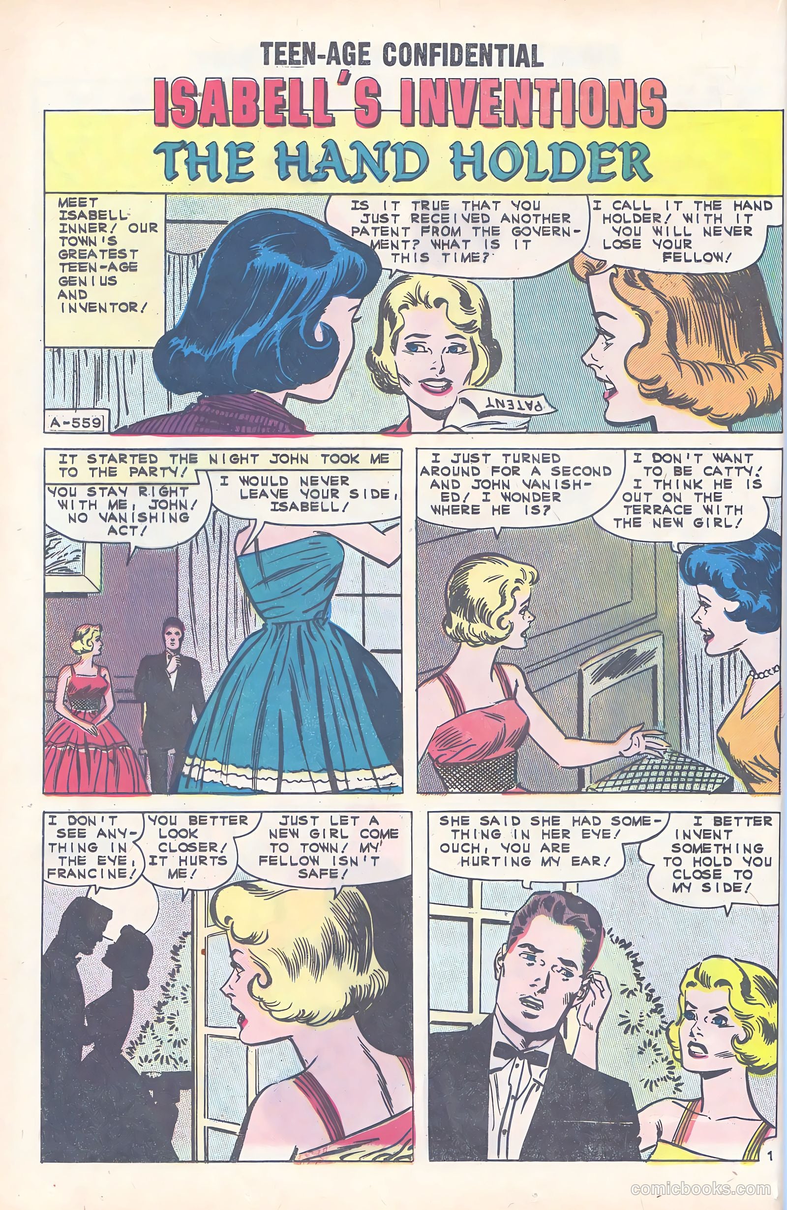 Teen-Age Confidential Confessions #10 (1962) — page 20 of 36